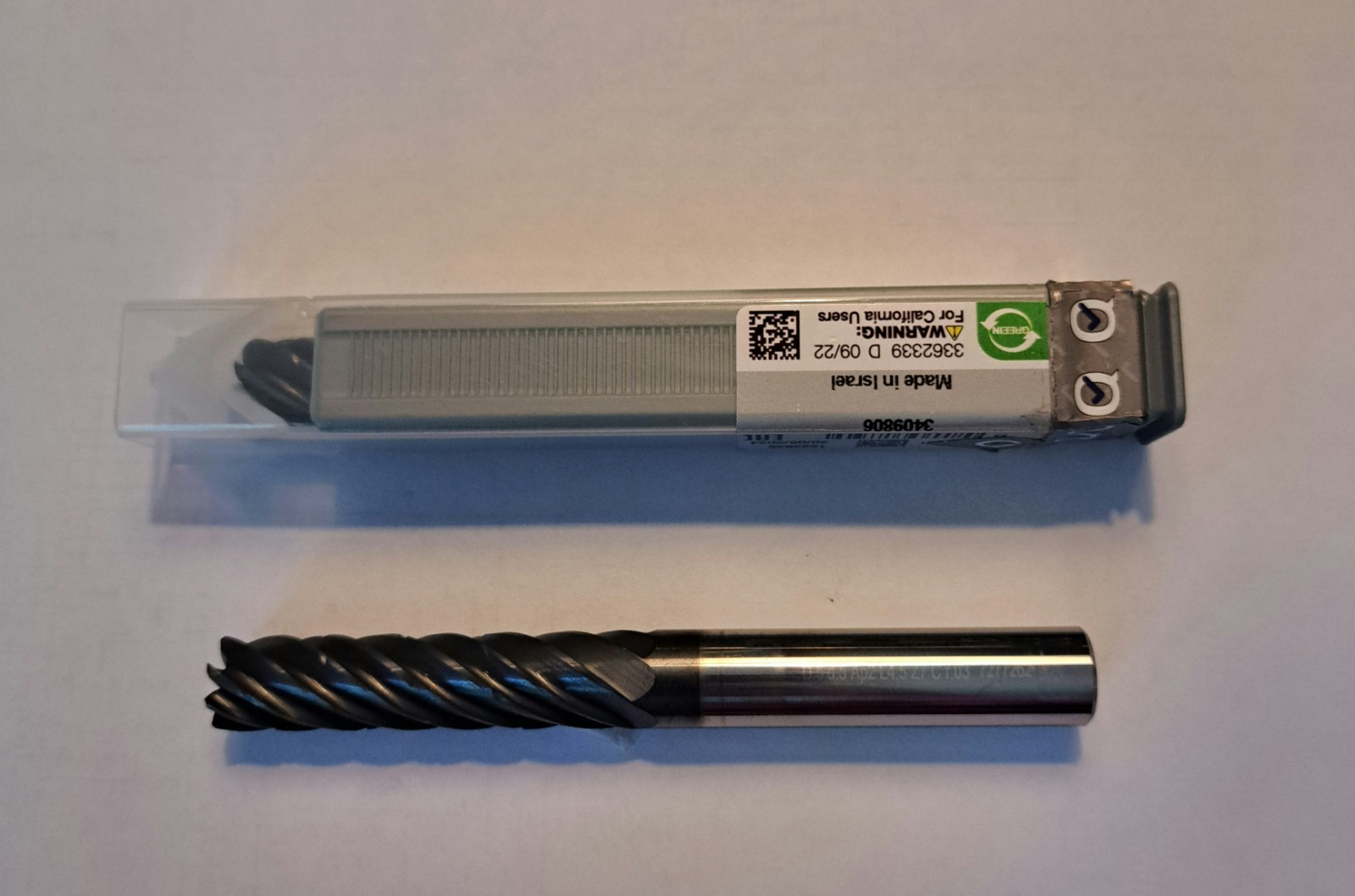 1/2 Solid Carbide End Mill ( Chip Breaker)