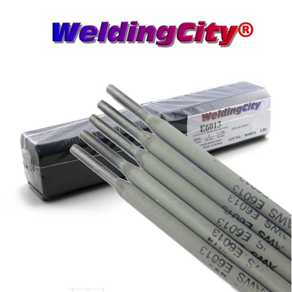 WeldingCity® 5-Lb E6013 1/8″ Stick Welding Electrode Mild Steel Rod | US Seller