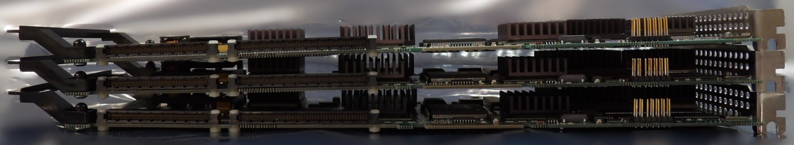 Matrox 721-02 Gen/Pro PCB Card GP60/F/64/F/64 570-06 Reseller Lot of 3 Working