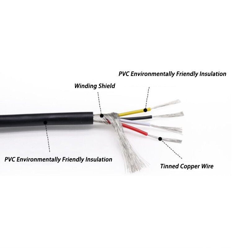 UL2547 Shielded Cable Wire 2-8 Core Audio Headphone Signal Copper Control Wire