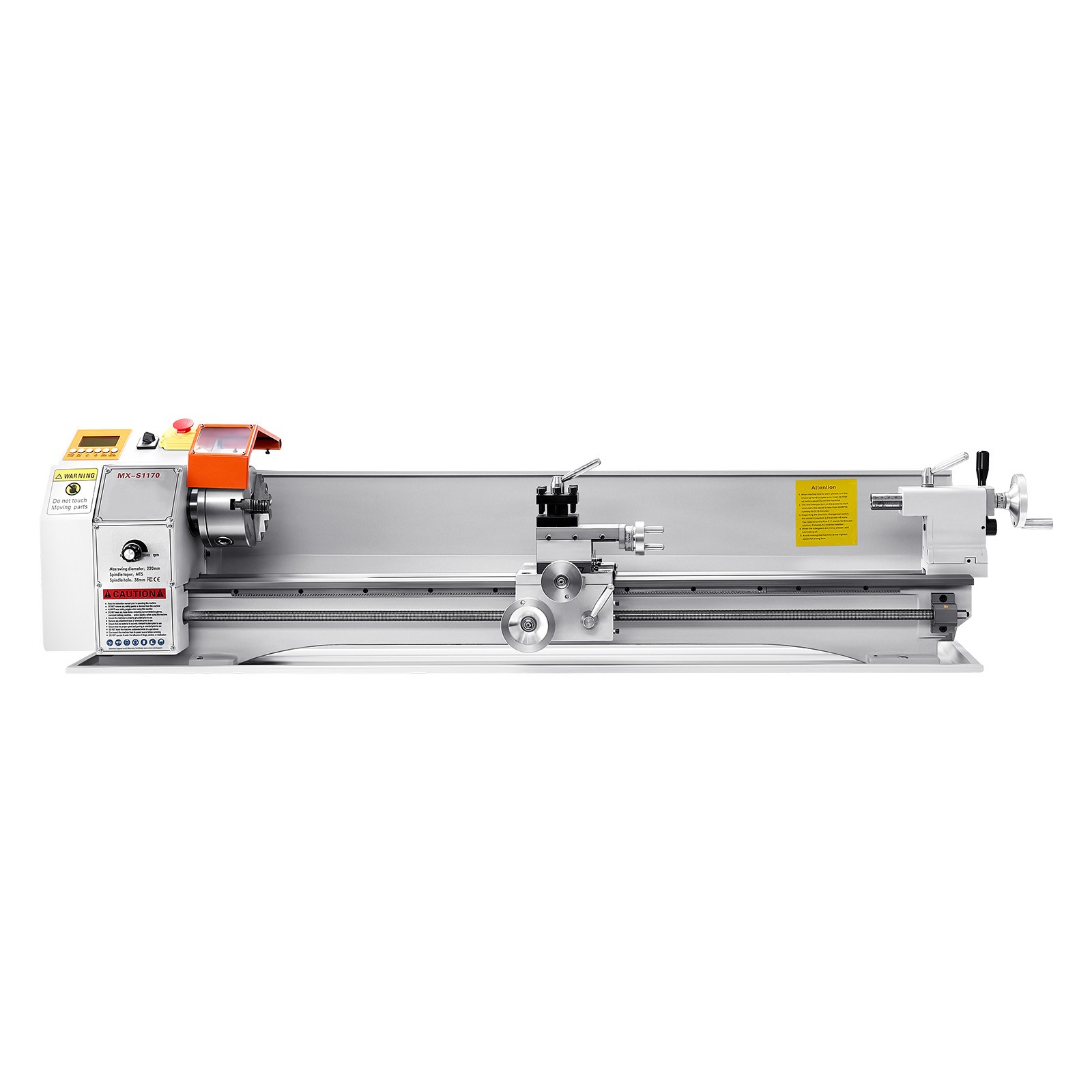 Uimoso Precision Bench Metal Lathe 8.7 x 39 in with Automatic Feed