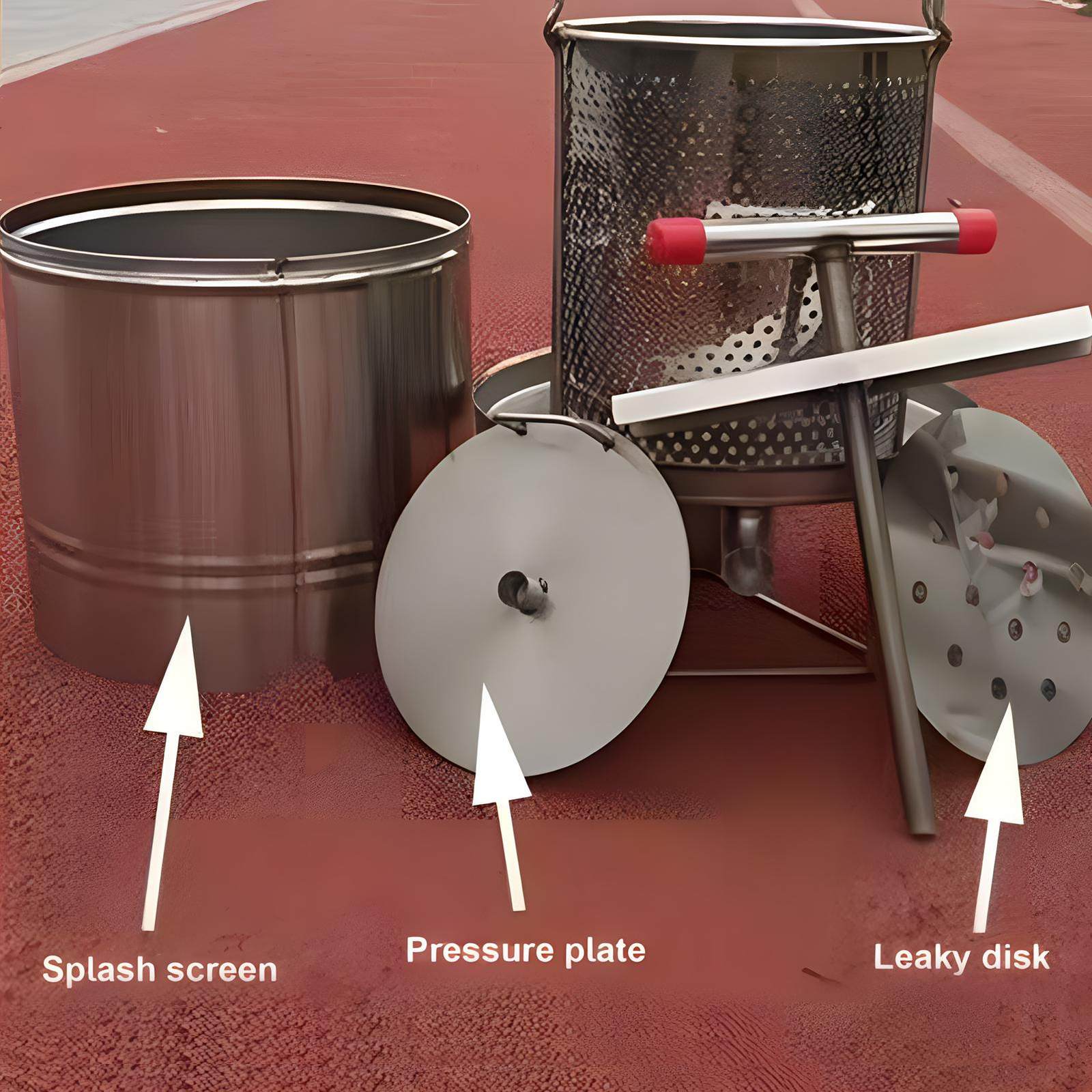 Honey Press Extractor Beekeeping Manual Stainless Steel Honey Press Machine Tool