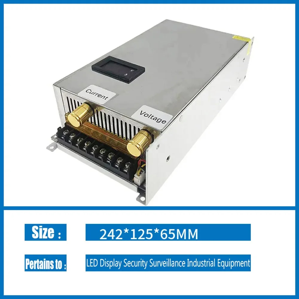 Adjustable DC Power Supply 0-200V 1200W AC 110V 220V Switching Bench Module