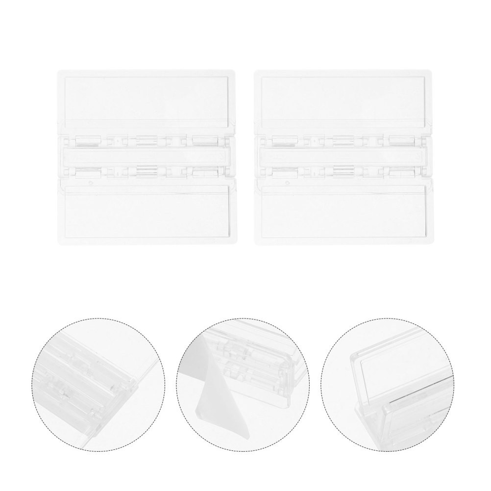 6Pcs Childproof Sliding Door Latch Locks Durable Transparent Pc for Home Use