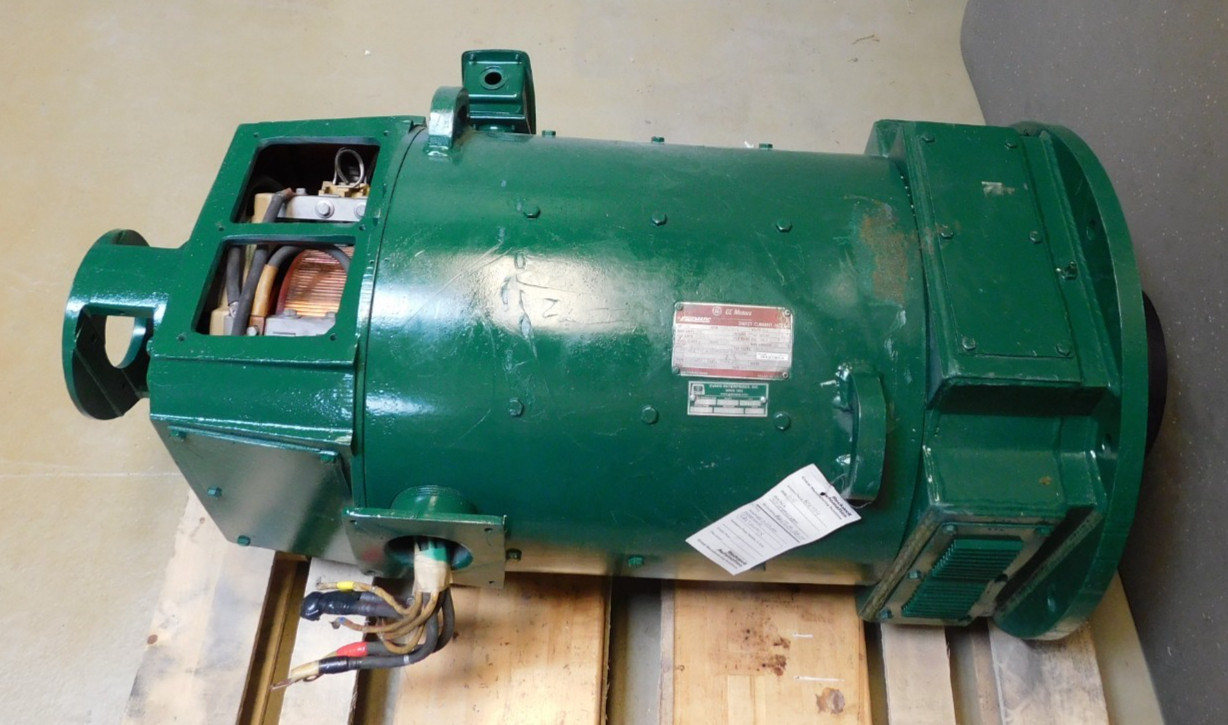 G.E. KinaMatic 125hp 1150/2000 Rpm 500V DC Motor 5CD204PD015A800 CD409ATD