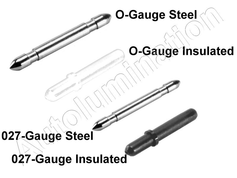 Lionel Train Track Pin Pins O27 O 027 0 Gauge Fiber Insulated Steel