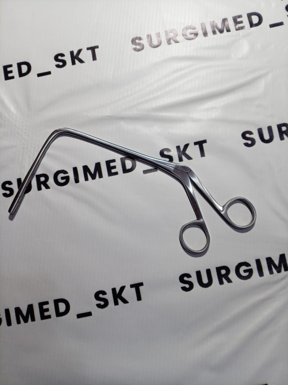 Jurasz Laryngeal Forceps (DOWN) 19CM ENT A+ Quality