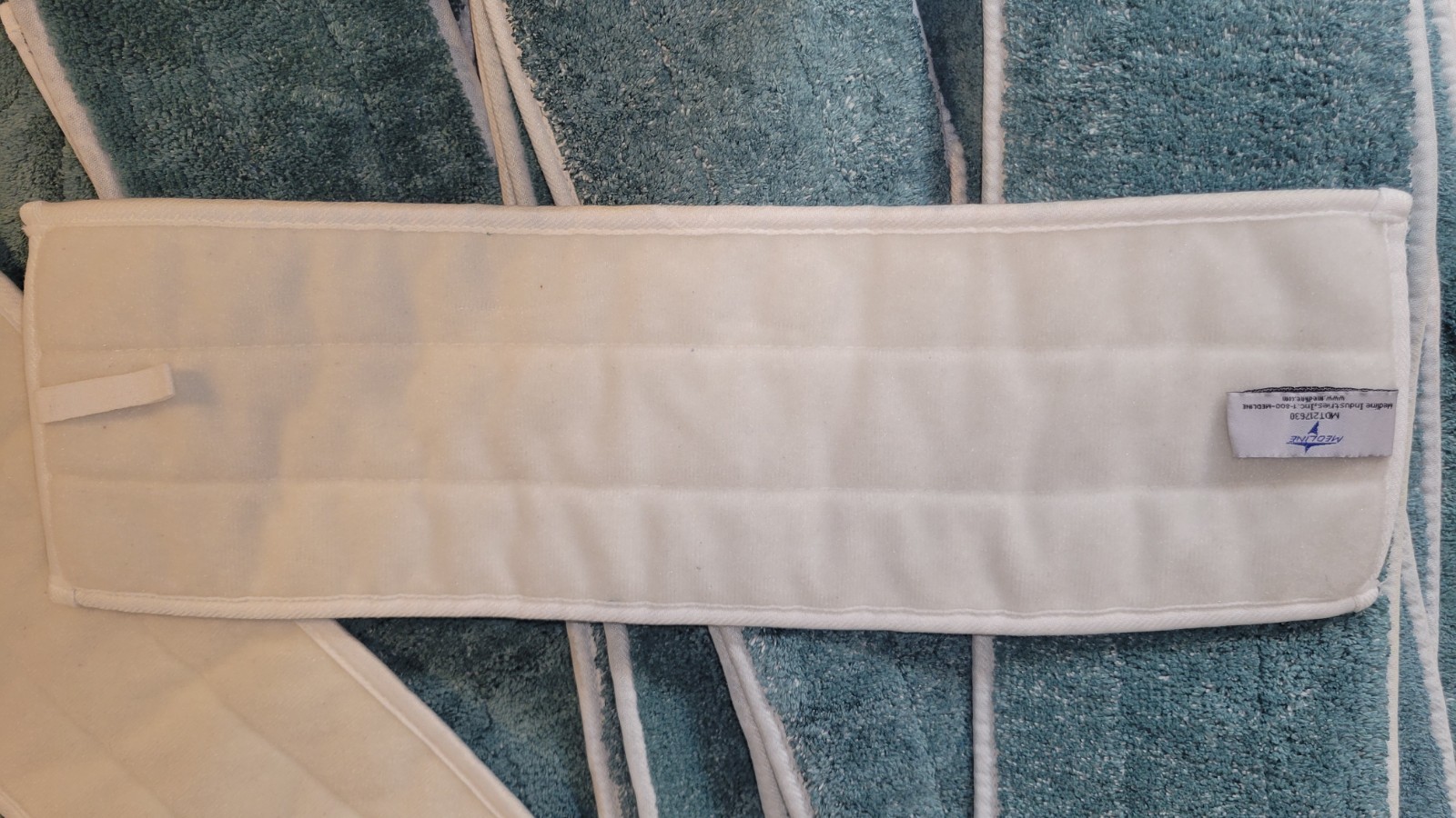 10 pcs! 18″ Microfiber Mop Replacement Pads Head Medline Commercial SLIGHTY USED