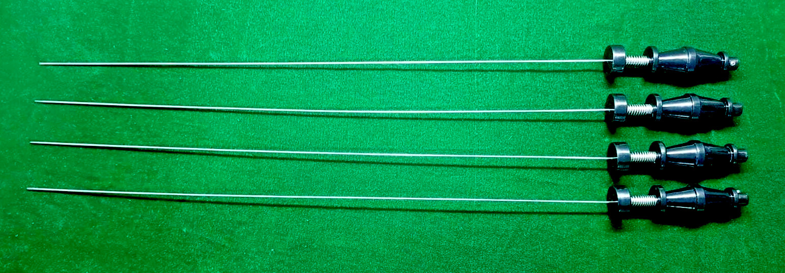 4pc Hysteroscopy PCNL Bipronge Forceps 4FR 40cm Reusable Surgical Instruments