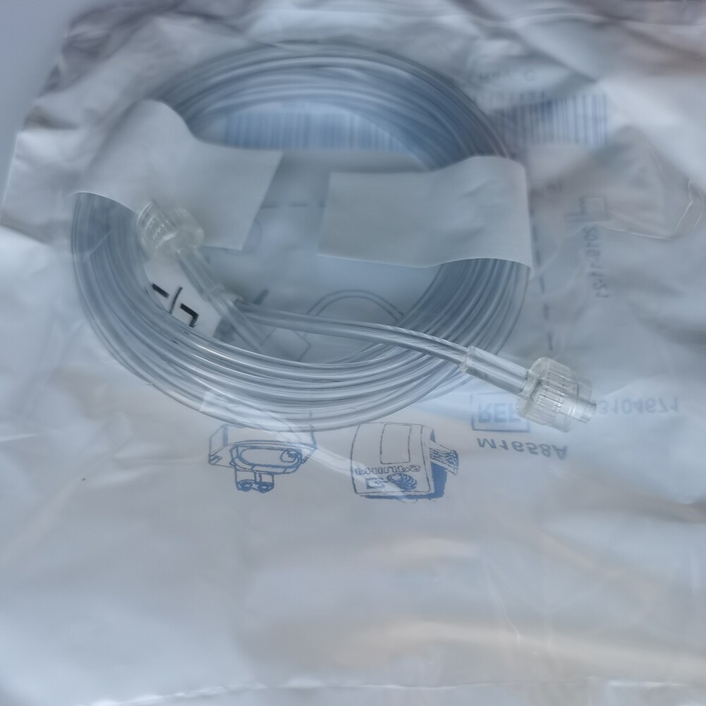 For PHILIPS Gas Sampling Tube 2.4M Disposable REF: M1658A 20pcs/bag