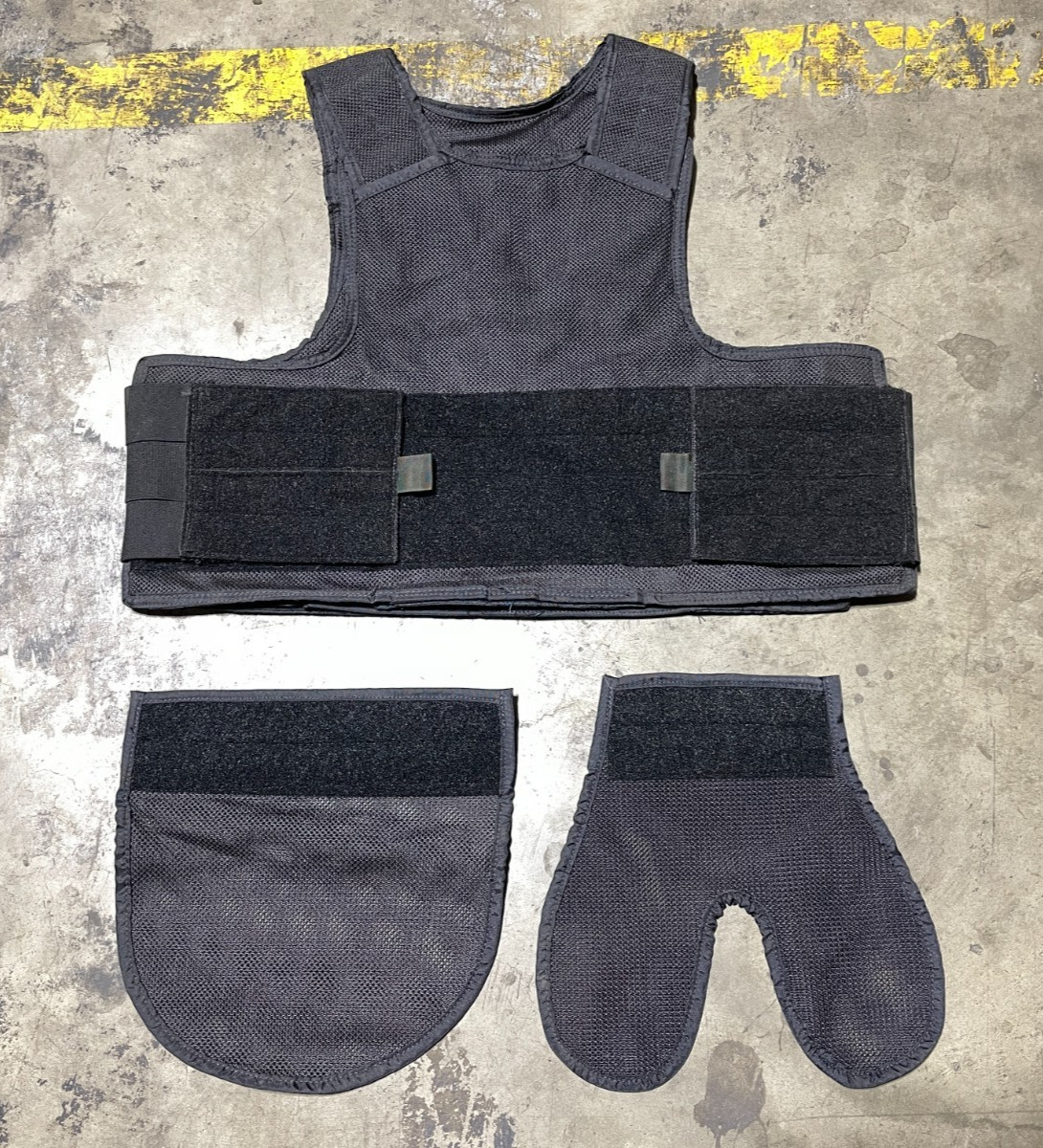 Patriot Performance Plate Carrier Nylon Vest Black Sm-Med-Large USA Made NEW