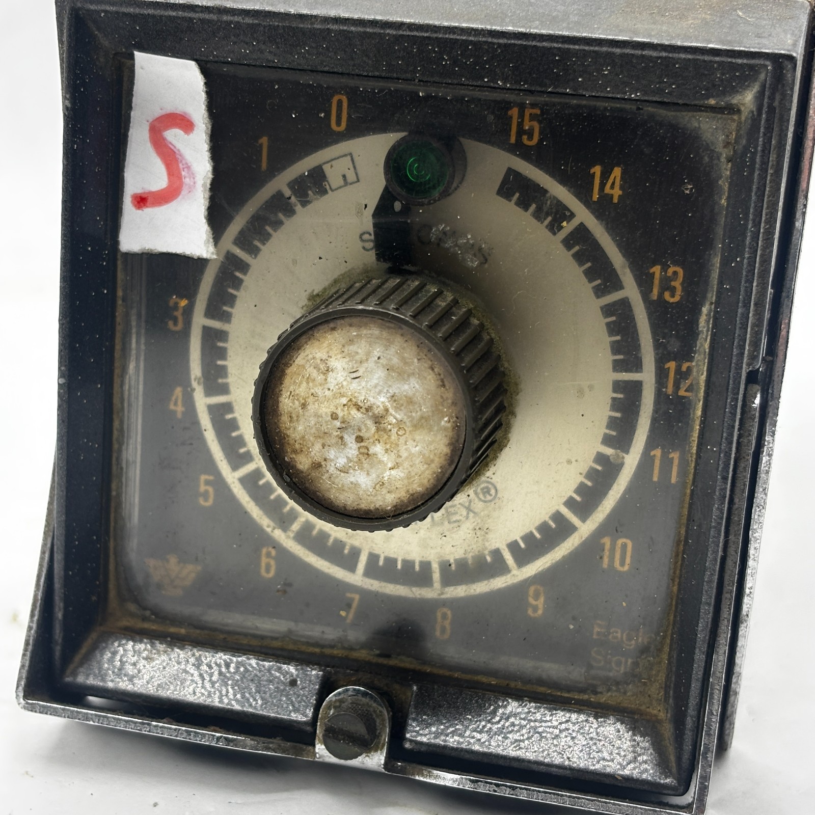 EAGLE SIGNAL HP514A6 CYCL-FLEX RESET TIMER 0-15 SECONDS 120V 60HZ 10A HP514A6 🎯