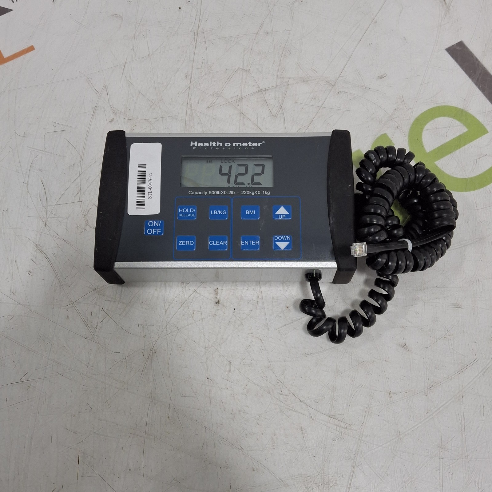 Health O Meter Scale Display