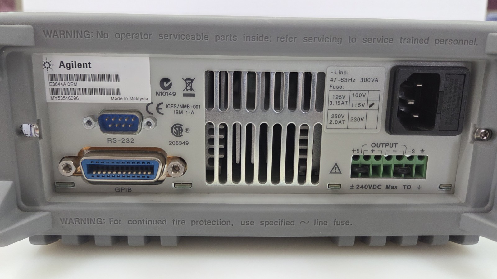 Agilent/Keysight 3644A DC Power Supply《0-8V/0-8A or 0-20V/0-4A》Priced To Sell