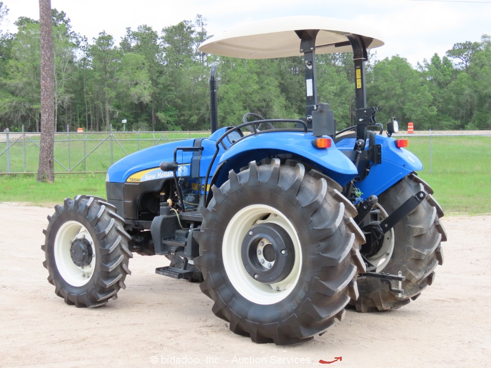 2013 New Holland TD5040 88hp 4WD Diesel Utility Ag Tractor PTO 3PT bidadoo -New