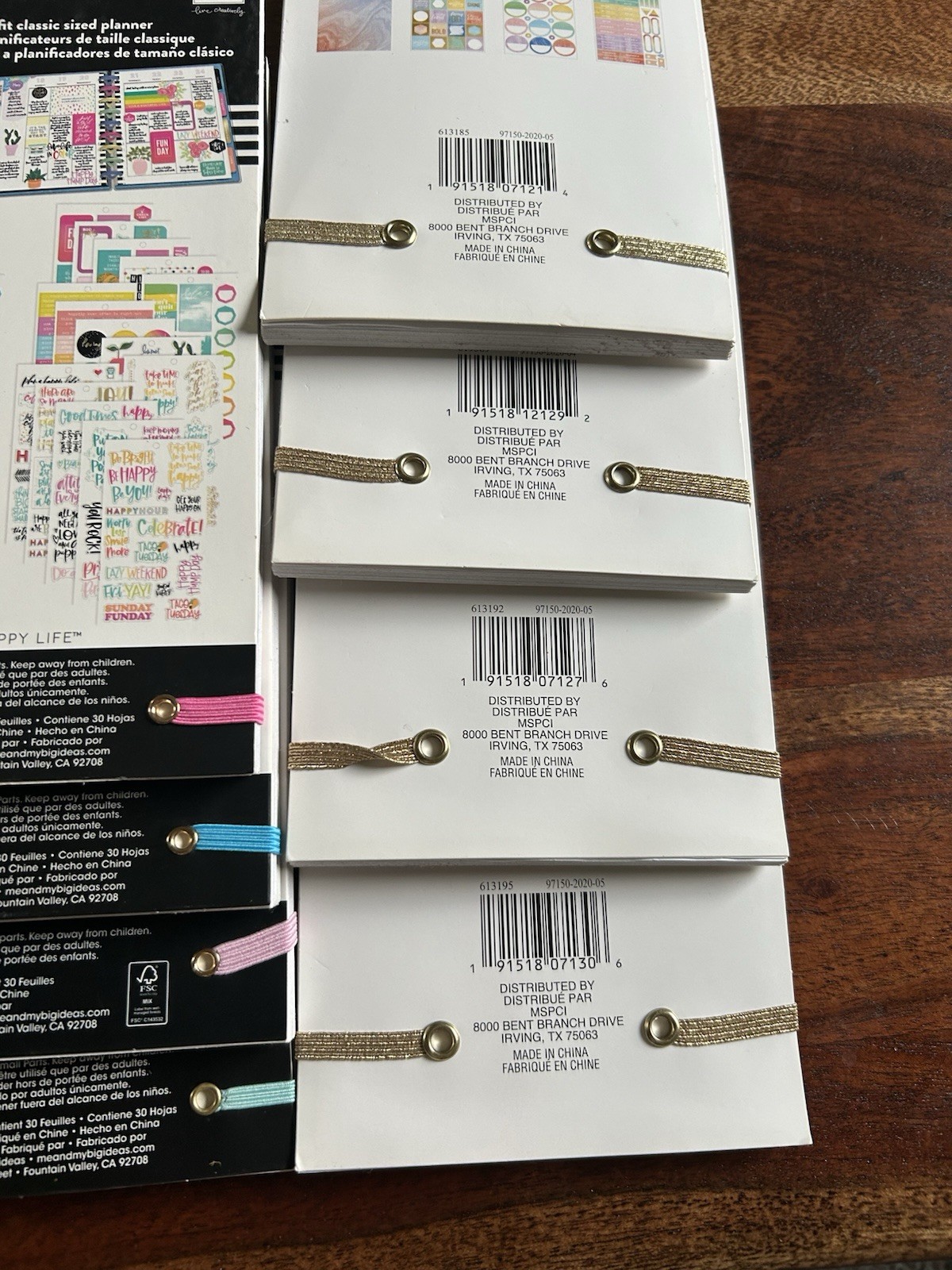 Planner Sticker Books Lot Of 18 The Happy Planner & Craftsmart