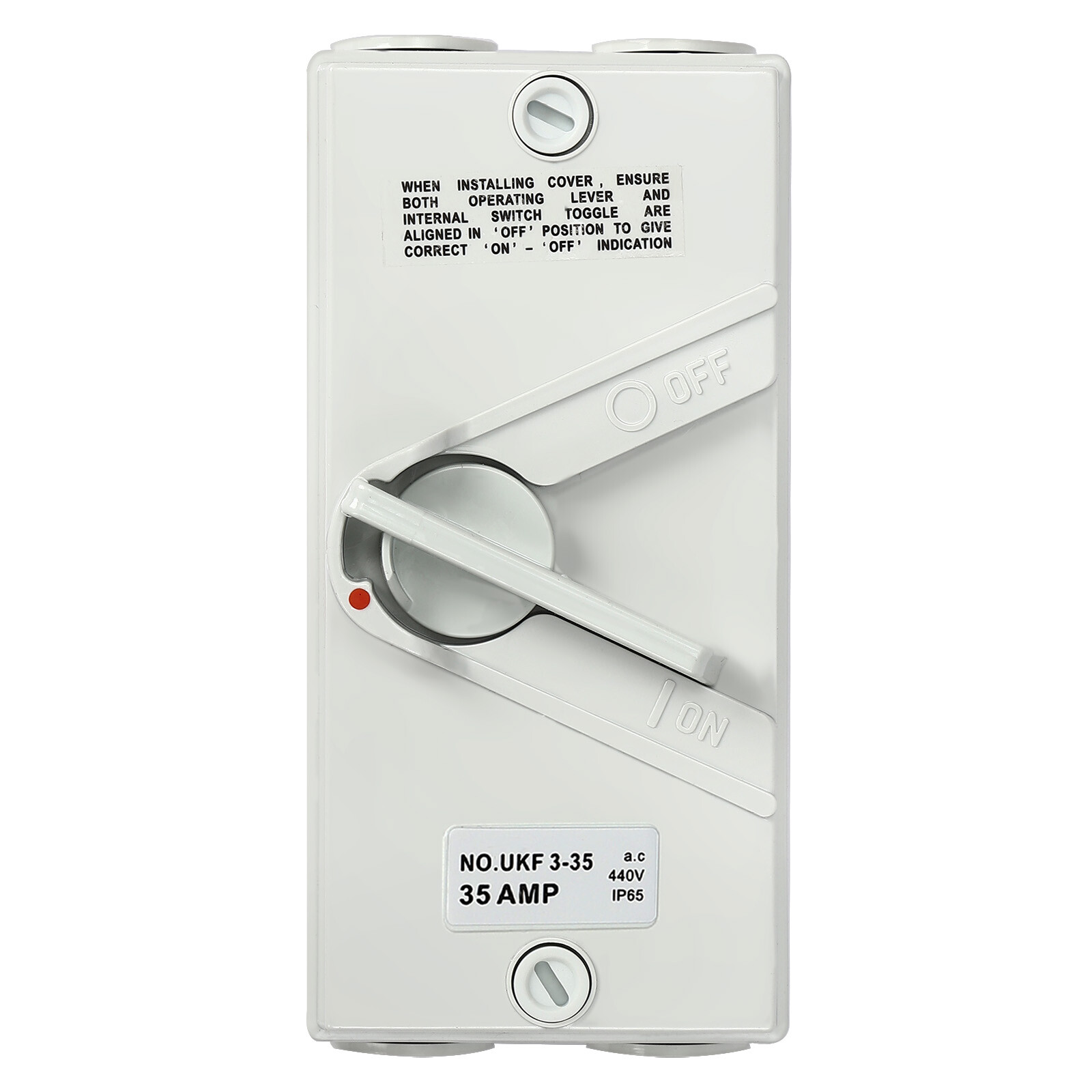 35A 440V Disconnector Switch 3 Way 3 Positions Isolation Switch Waterproof?IP65