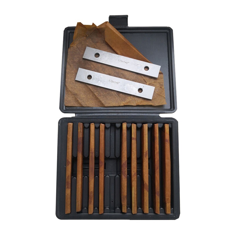 20PCS 10 Pair 1/8″ thick Steel Parallel Kit Set Precision 0.0002″ Suit Milling