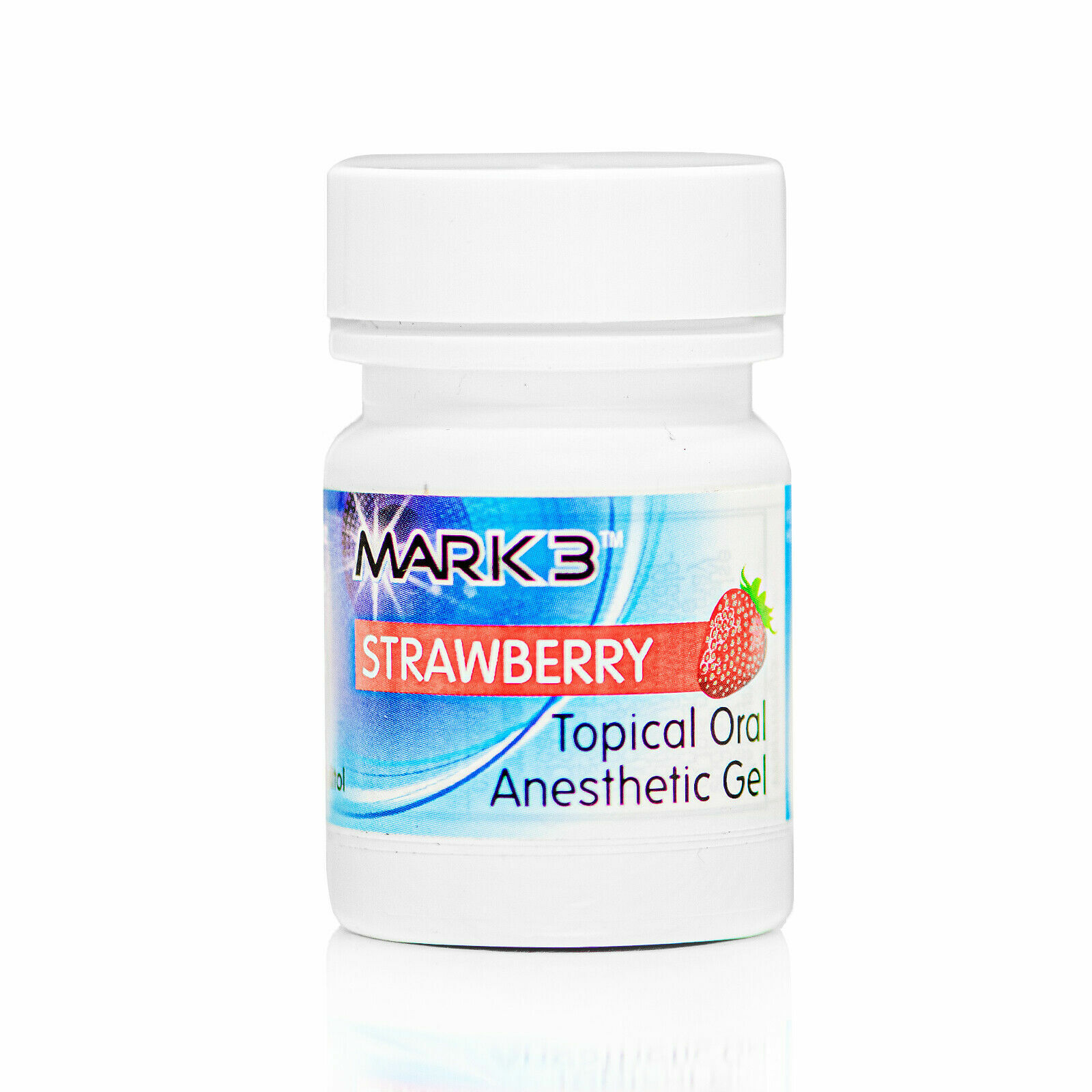 MARK3 Dental Topical Anesthetic Gel 1oz Jar 5 Flavors