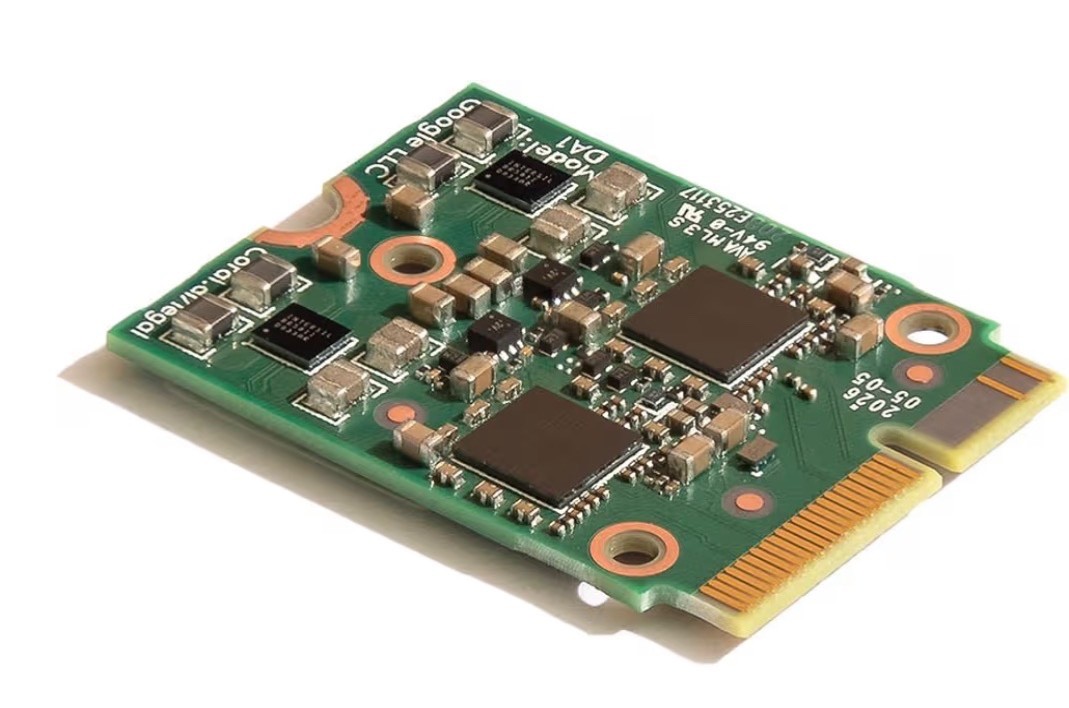 Coral M.2 Accelerator with Dual Edge TPU PCIE Debian Linux or Windows 10 LPDDR4