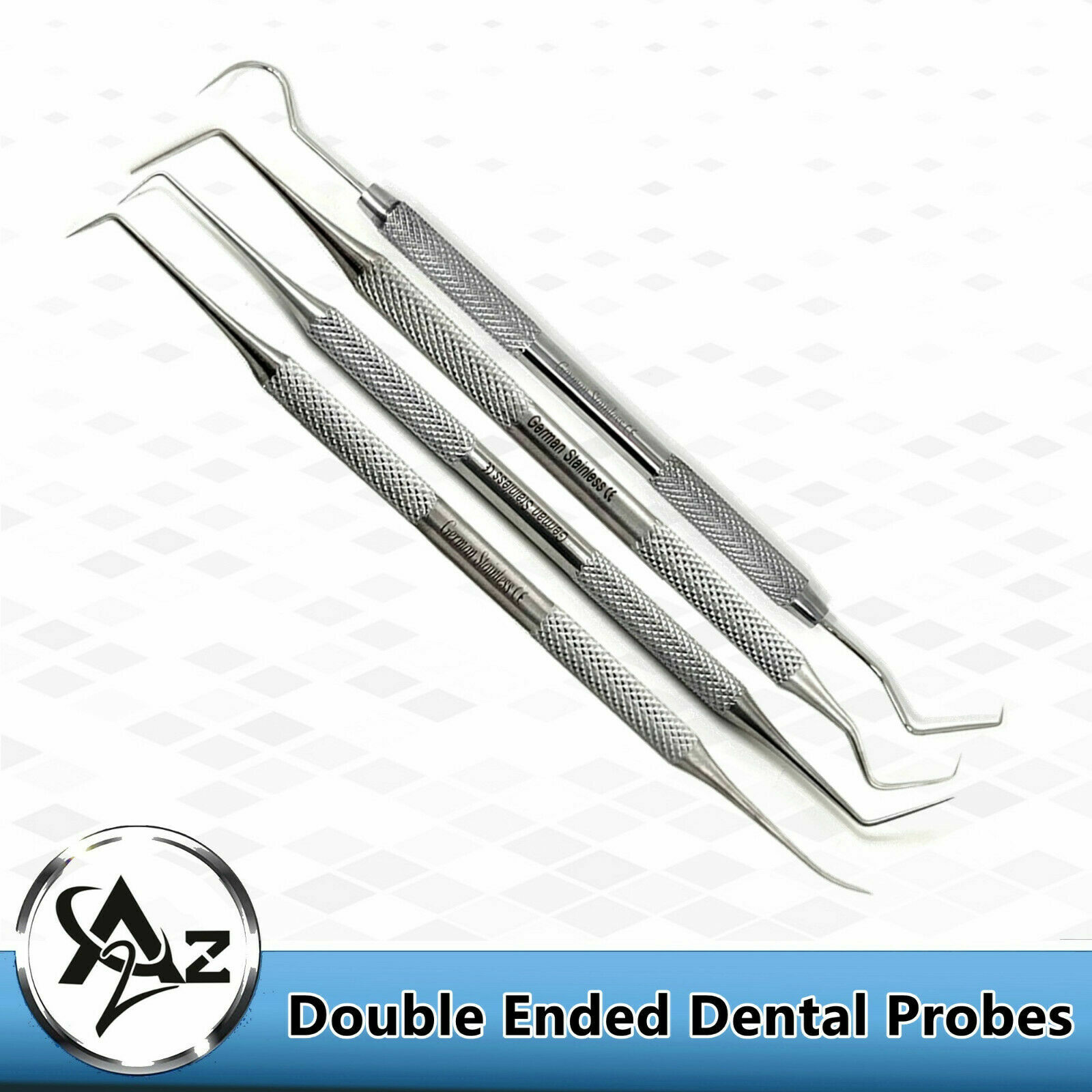 Dental Pick Set 4 PCS – Stainless Steel Dental Tools Kit Teeth Cleaning Tool