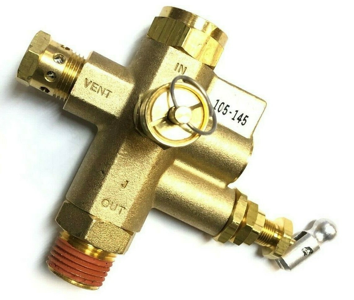 56288756 , INGERSOLL RAND PILOT VALVE UNLOADER 105-145 PSI AIR COMPRESSOR PARTS