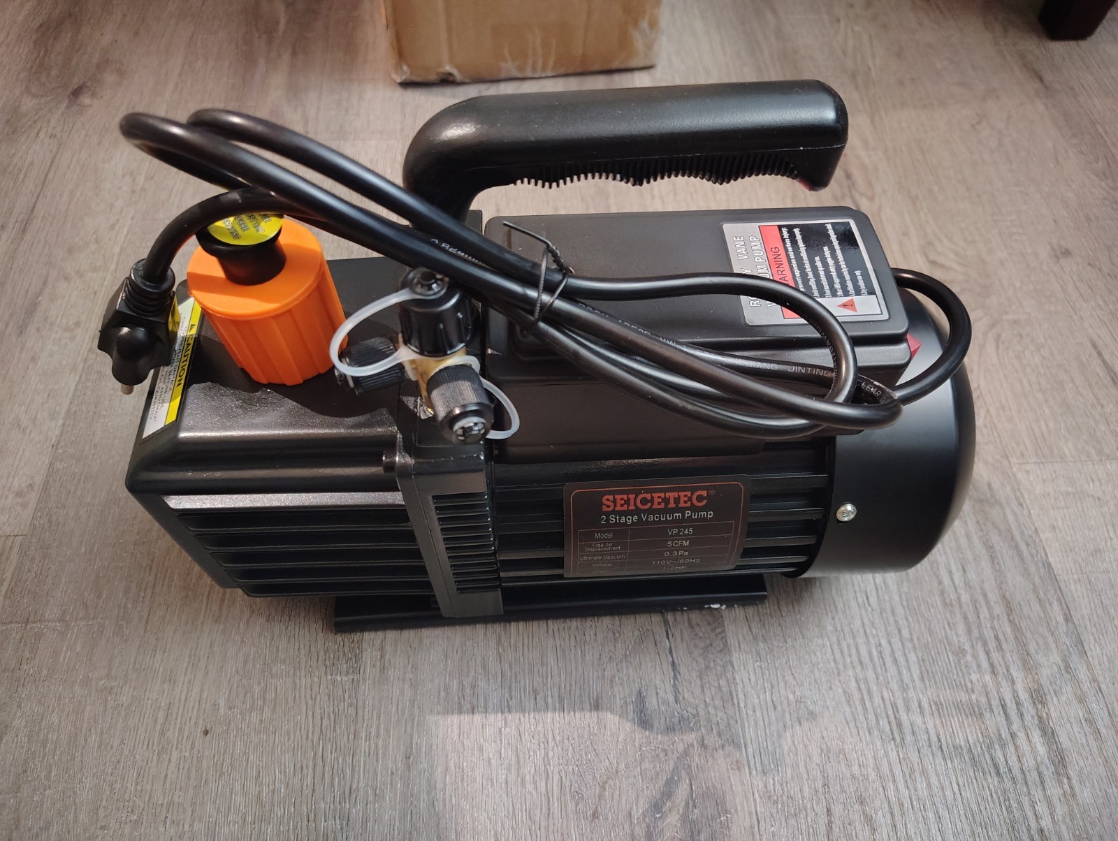 Seicetec Vp245 2 Stage HVAC Vacuum Pump