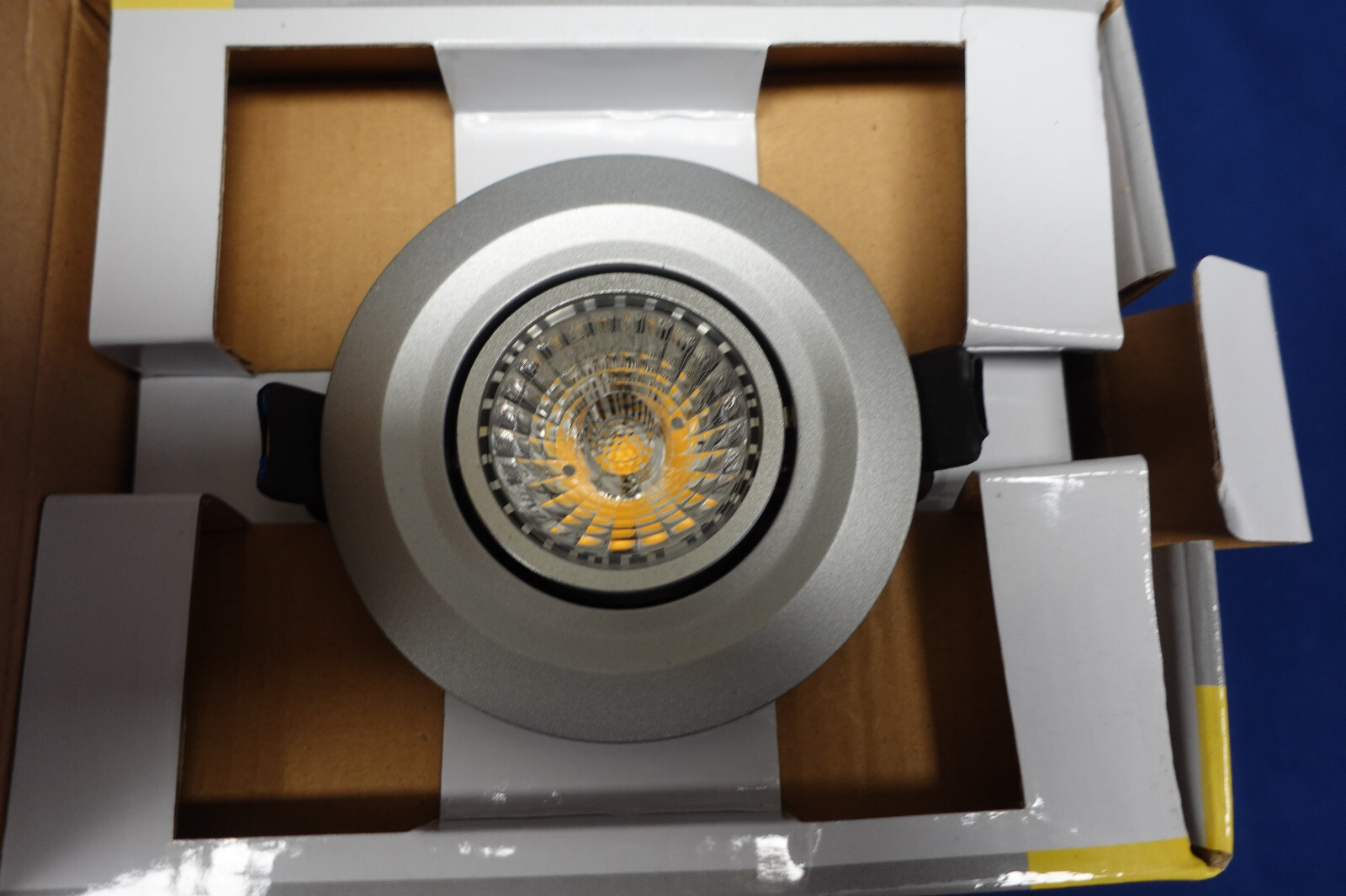 FOSNOVA Low Glare – Downlight Swivel – 2 LED 7W 2750K Aluminium