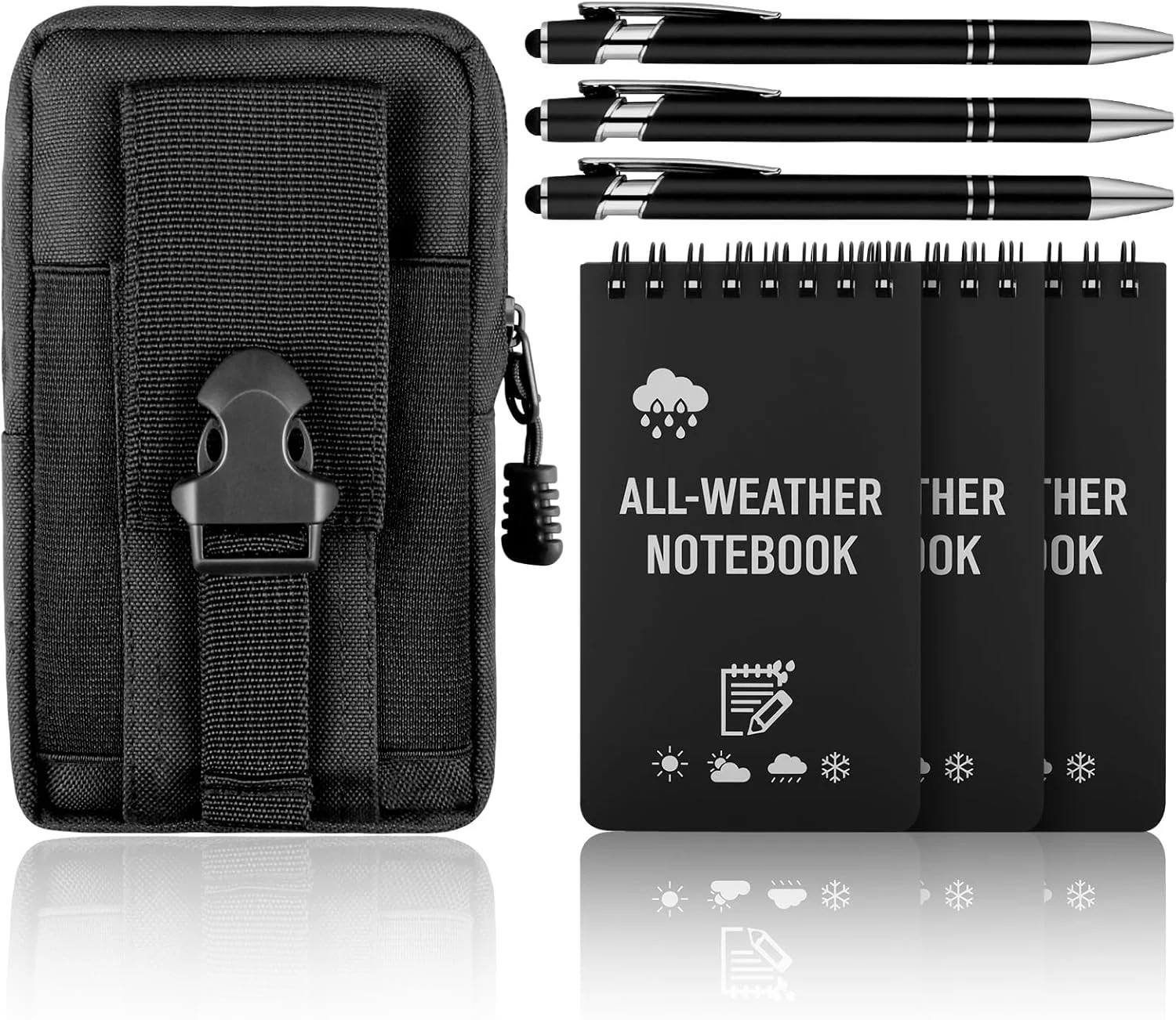 7 PCS Waterproof Notebook Set, 3 Write in the Rain Notebook & 3 Write in the Rai