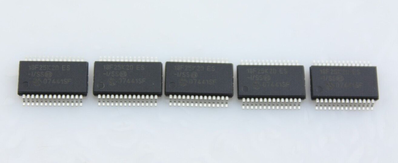 New Qty 5 Microchip PIC18F25K20-I/SS 8 Bit PIC Microcontroller 64MHz 32kb