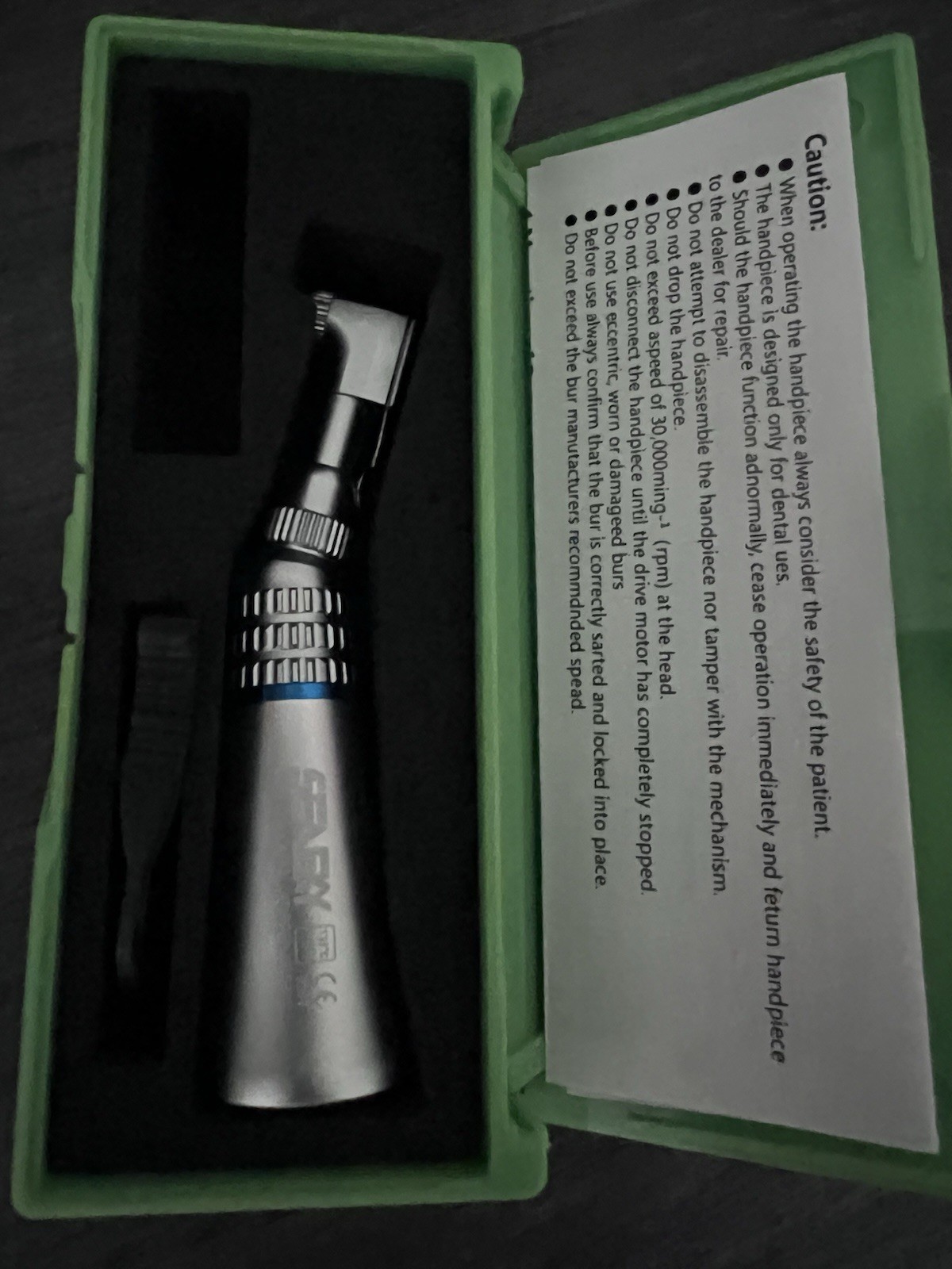 SEASKY YP Contra Angle Handpiece Latch E-Type – Open Box Electric Motor Lab