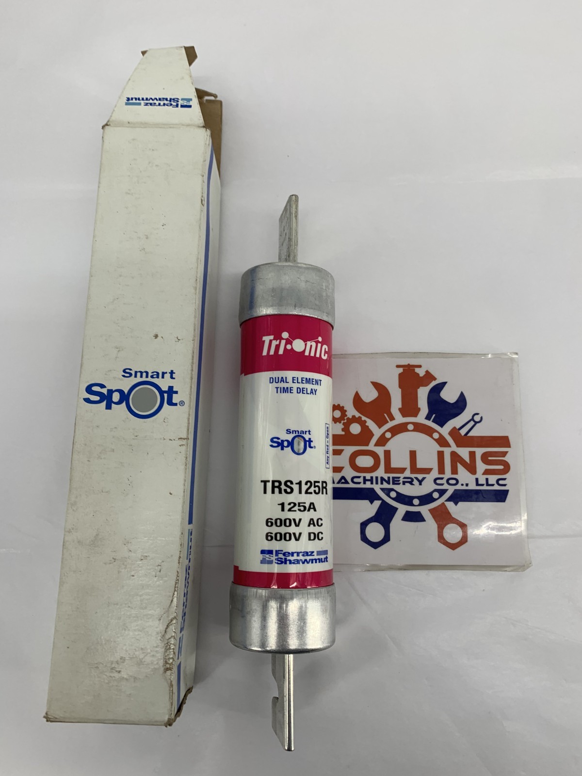 Ferraz Shawmut TRS125R 125A 600V Tri-Onic Dual Element Time Delay Class RK5 Fuse