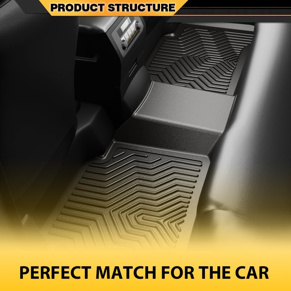 TPE Floor Mats Cargo Liners for Honda Odyssey 2018-2025 5PCS All Weather Alfombr