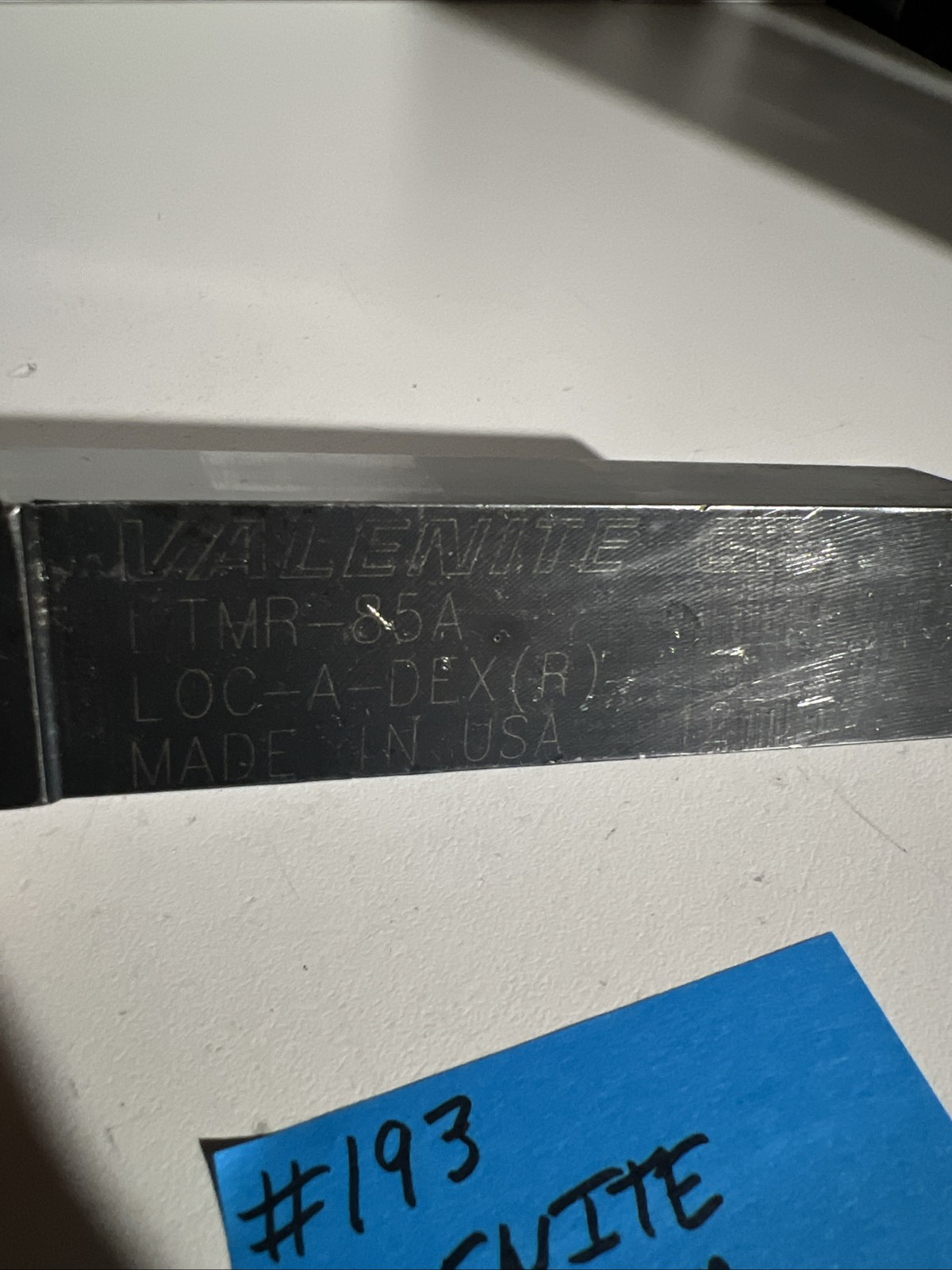 valenite LTMR-85A Indexi Carbide Lathe Toolholder 6”OAL 1-1.25 Shank Turn Thread