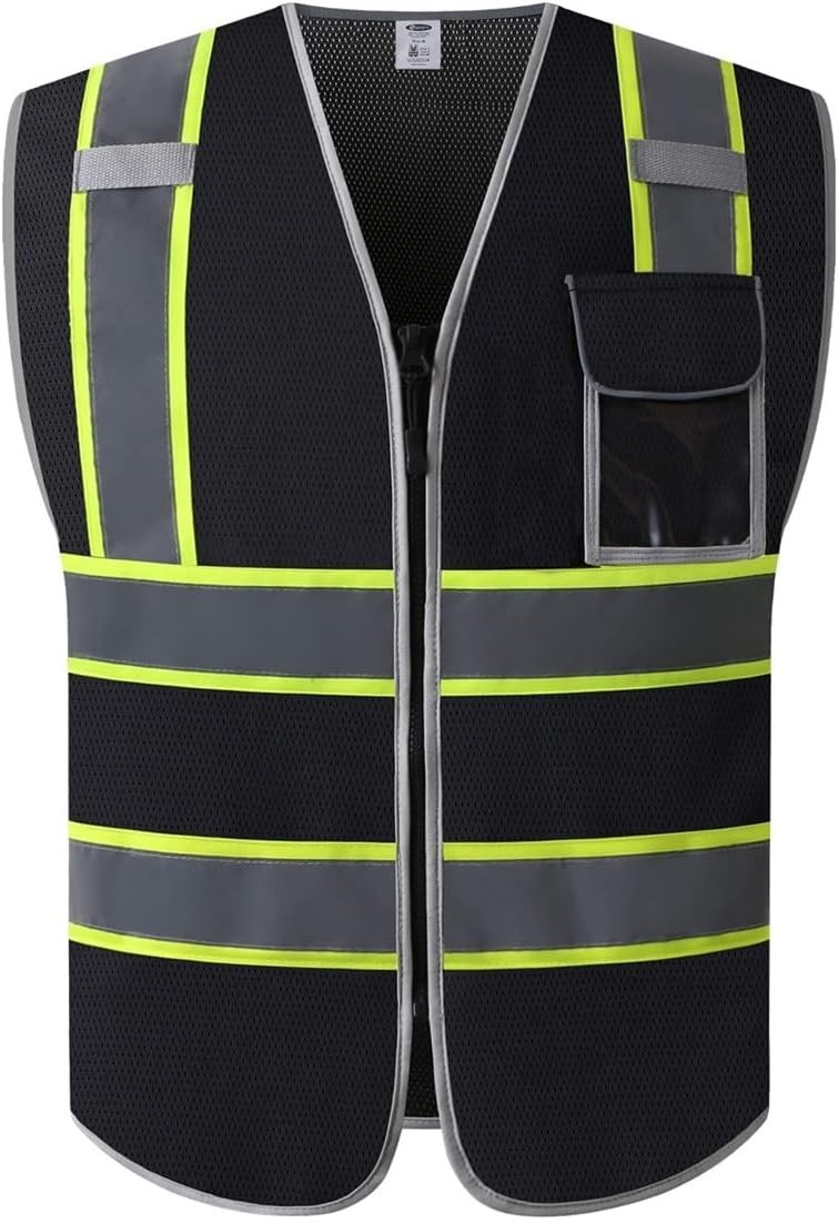 Hi-Vis Multiple Pockets Lite MESH Lining Meets ANSI/ISEA Standards