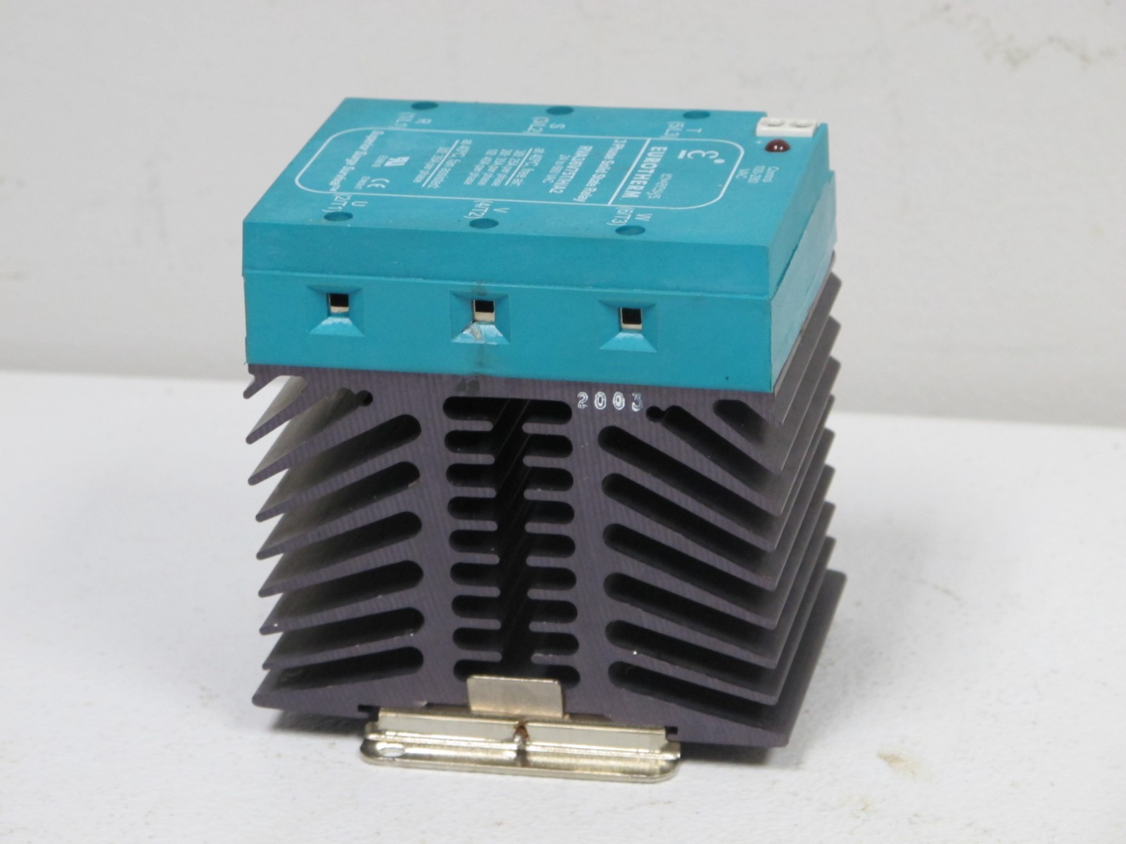 EUROTHERM RVA3/6V75T/H/A2 3 PHASE SOLID STATE RELAY,USED,25AMP