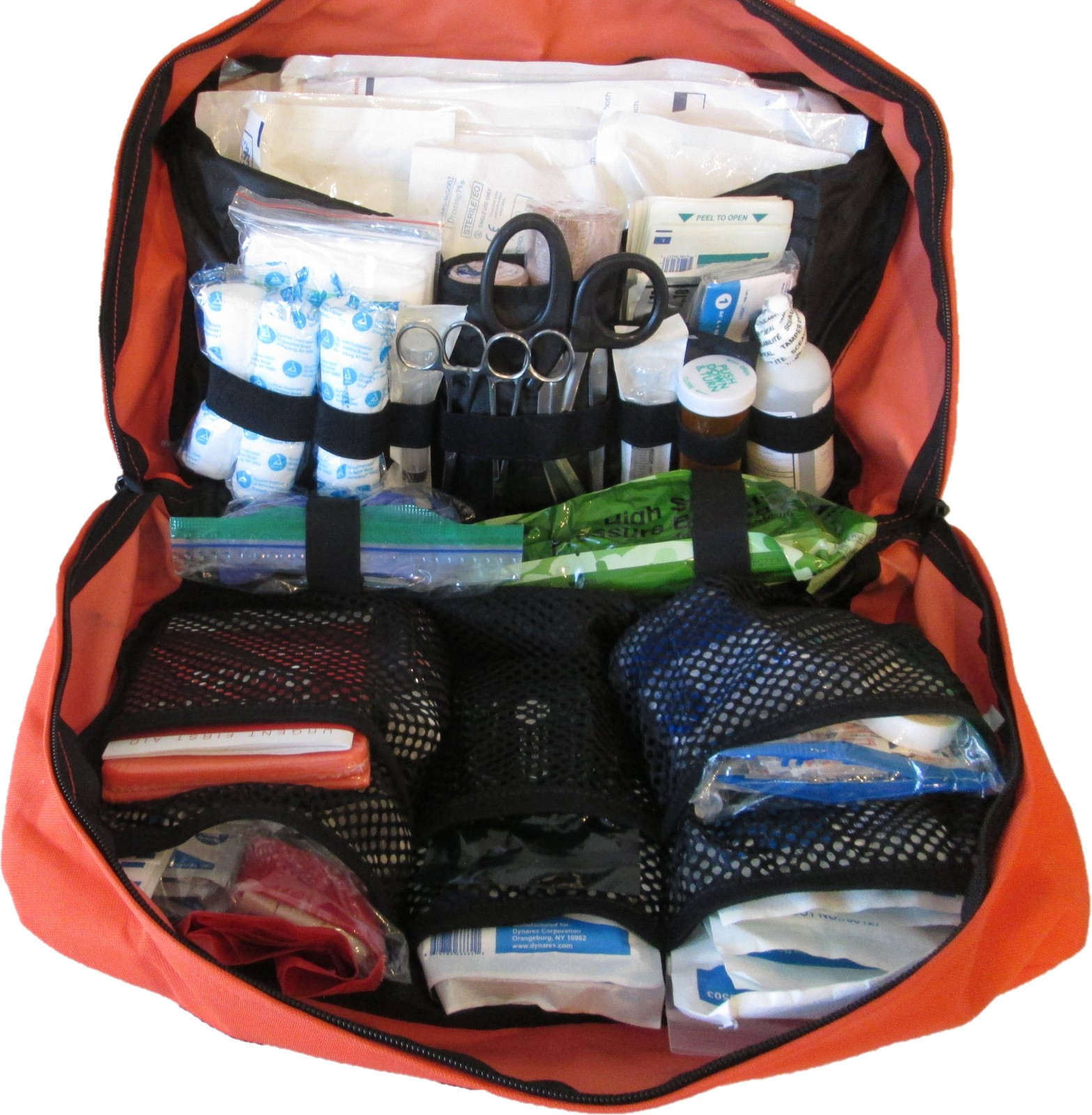 Master Medical EMT Trauma First Aid Kit – Fully Stocked