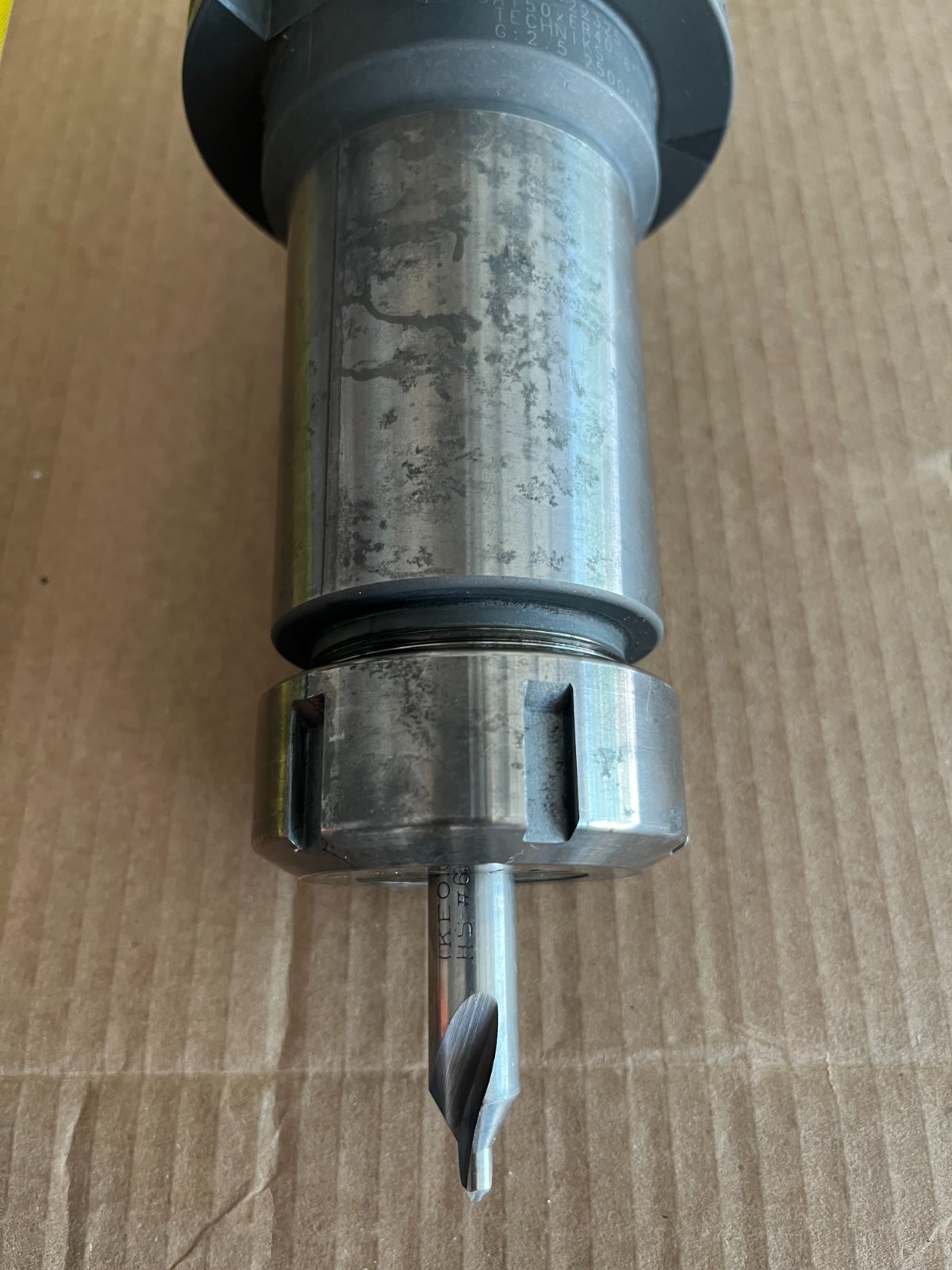 Techniks CAT50 ER40 Collet Chuck CAT50XER40-6 – Precision High-Speed. #31. READ!