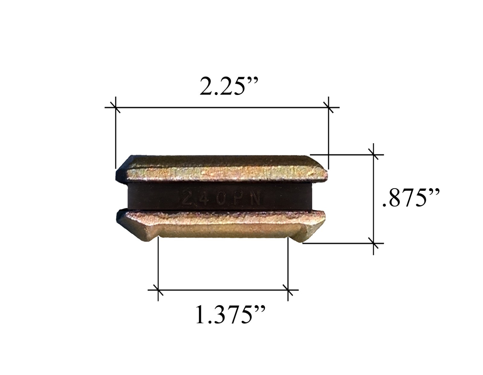 10- H&L Style Bucket Teeth with pins – 2400, 24, 240, 077-2832, 240pn