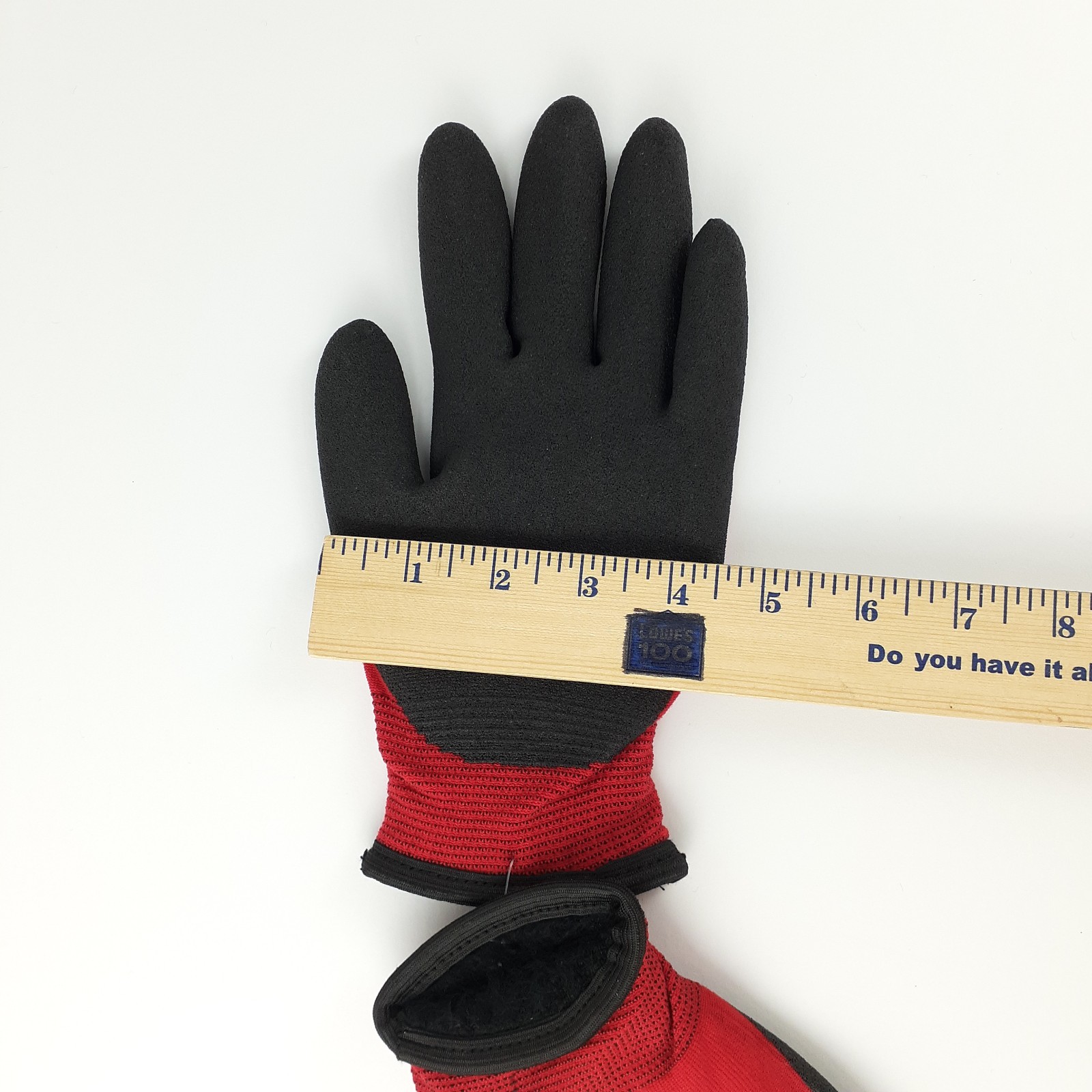 Cordova Cold Snap Flex Thermal Gloves Red Sz S 3901S Foam PVC Coating 2 Pairs