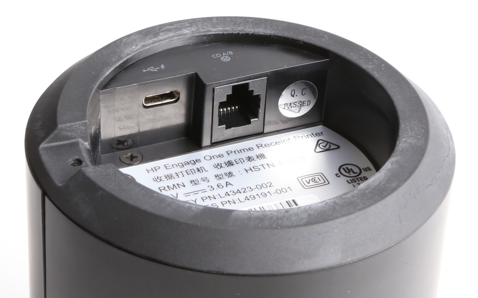 HP Engage One Prime Receipt Printer; Black, w/ Interface Cable (New)
