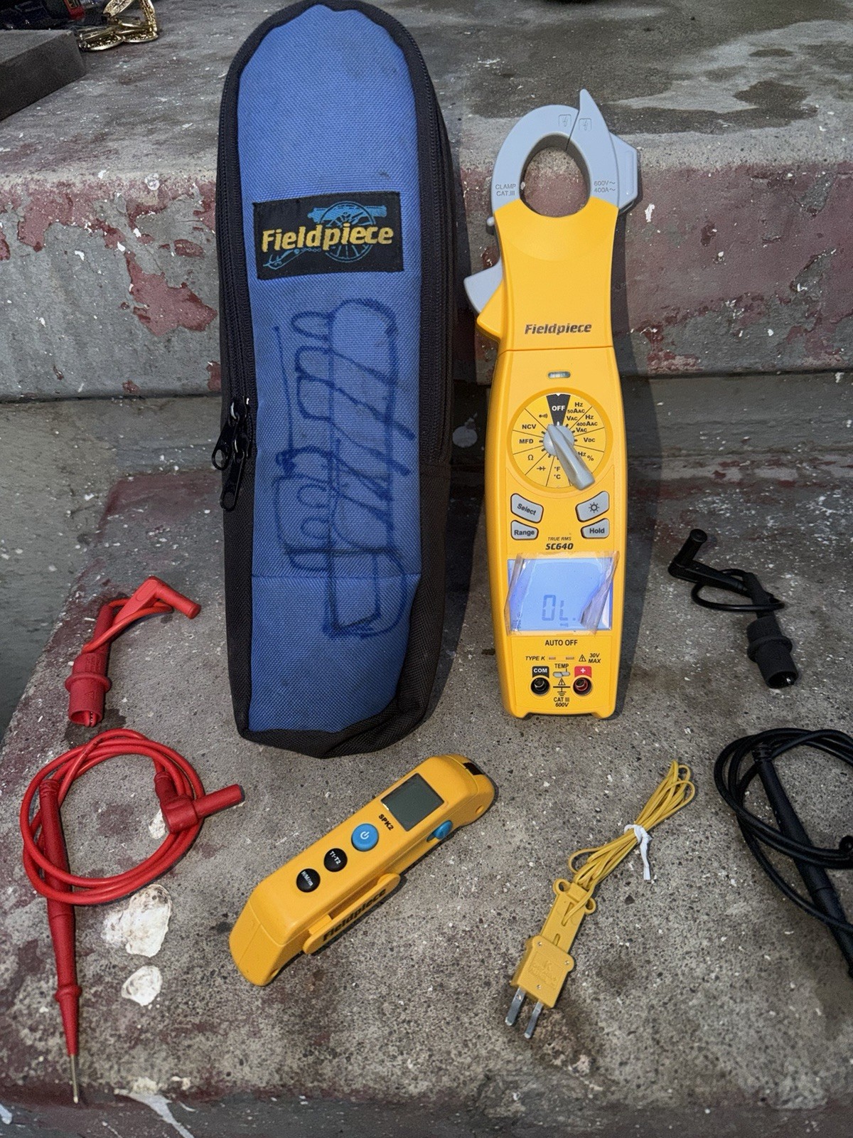 Fieldpiece Sc640 Digitalclampmeter, Trms, 400A, 600Vac+spk2