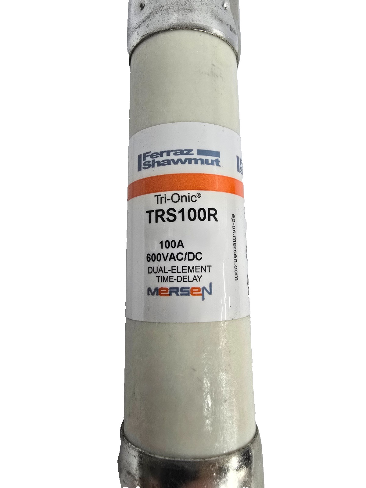 New Ferraz Shawmut Tri-Onic 100 Amp Dual-Element Time-Delay Fuse 600V TRS100R