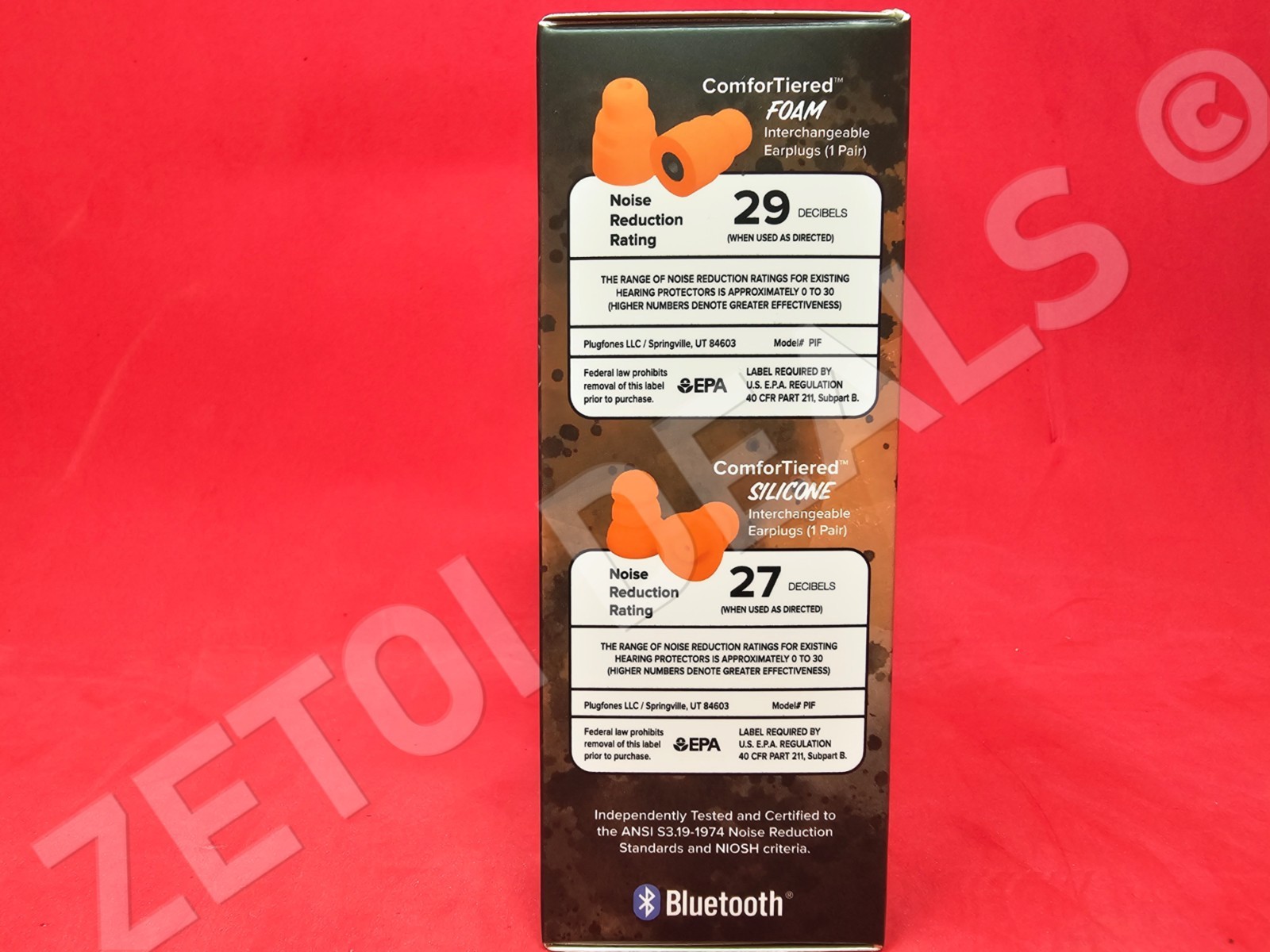 **BRAND NEW** Plugfones FREEREIGN VL Earplugs With Audio OSHA HEARING PROTECTION