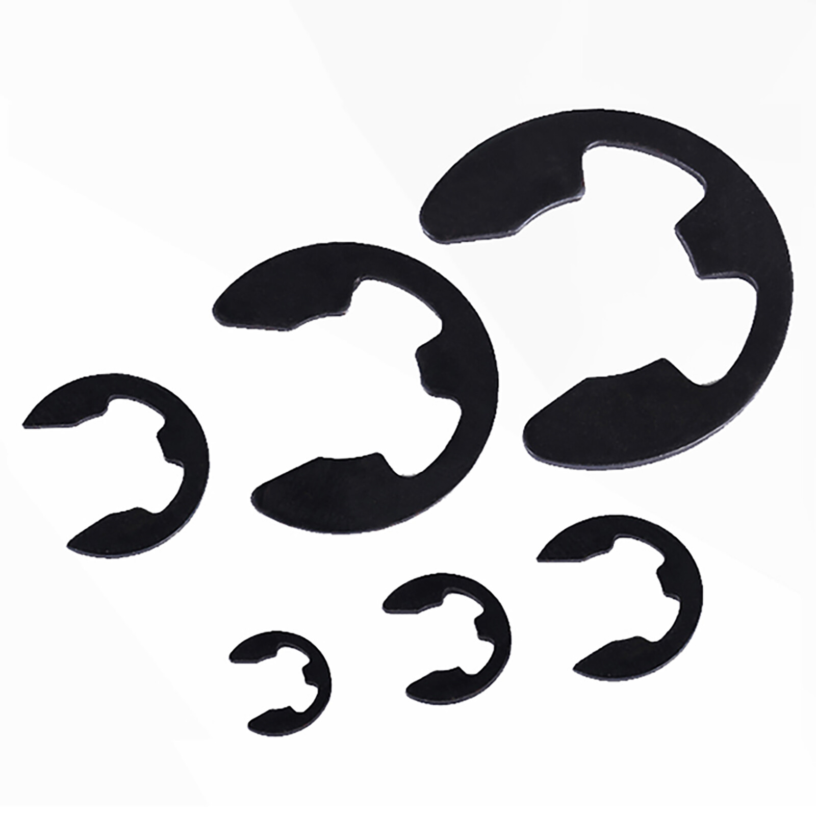 External E-Clips Retaining Washers All Sizes 1.2m – 24mm DIN 6799 C-Clip Circlip
