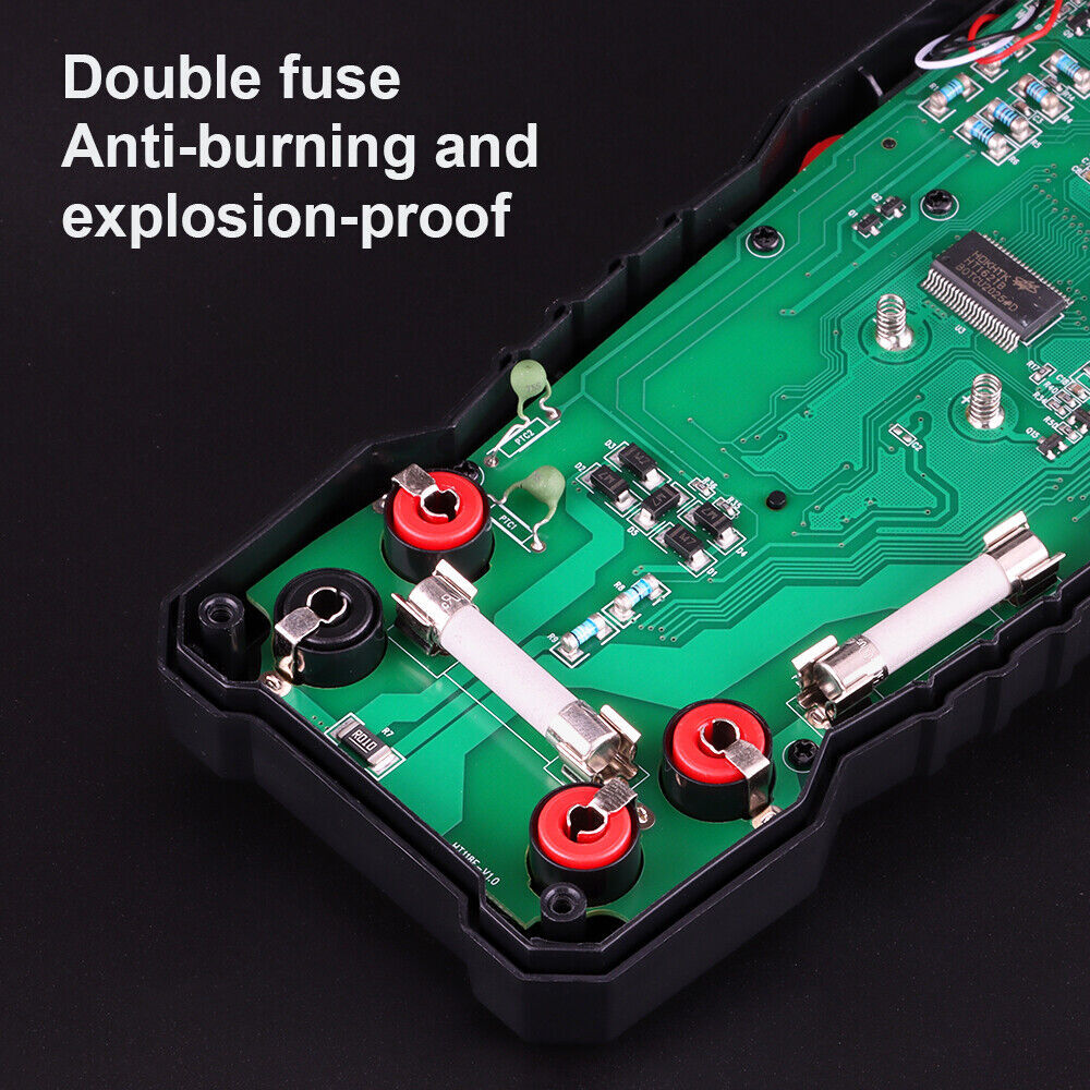 High Precision Digital Multimeter Voltmeter AC DC Ammeter Ohmmeter Meter Tester