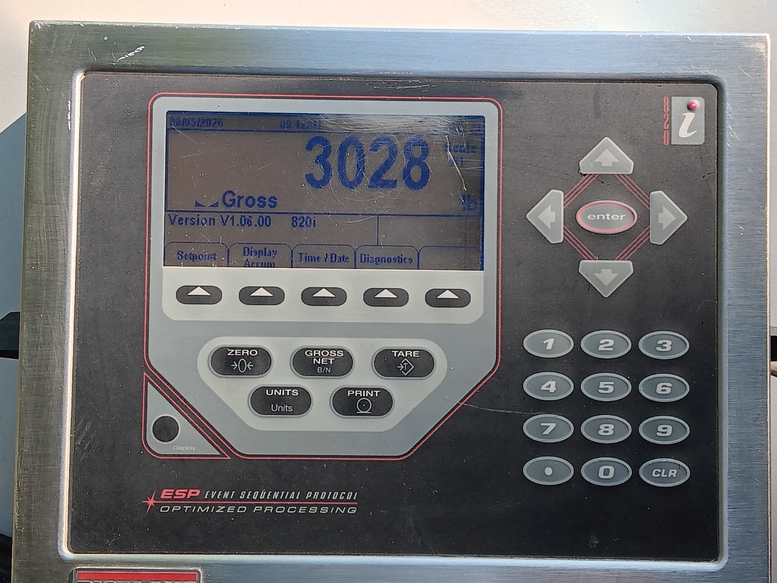 Rice Lake 820i-2A Scale Programmable Weighing Indicator Dual Channel 120VAC