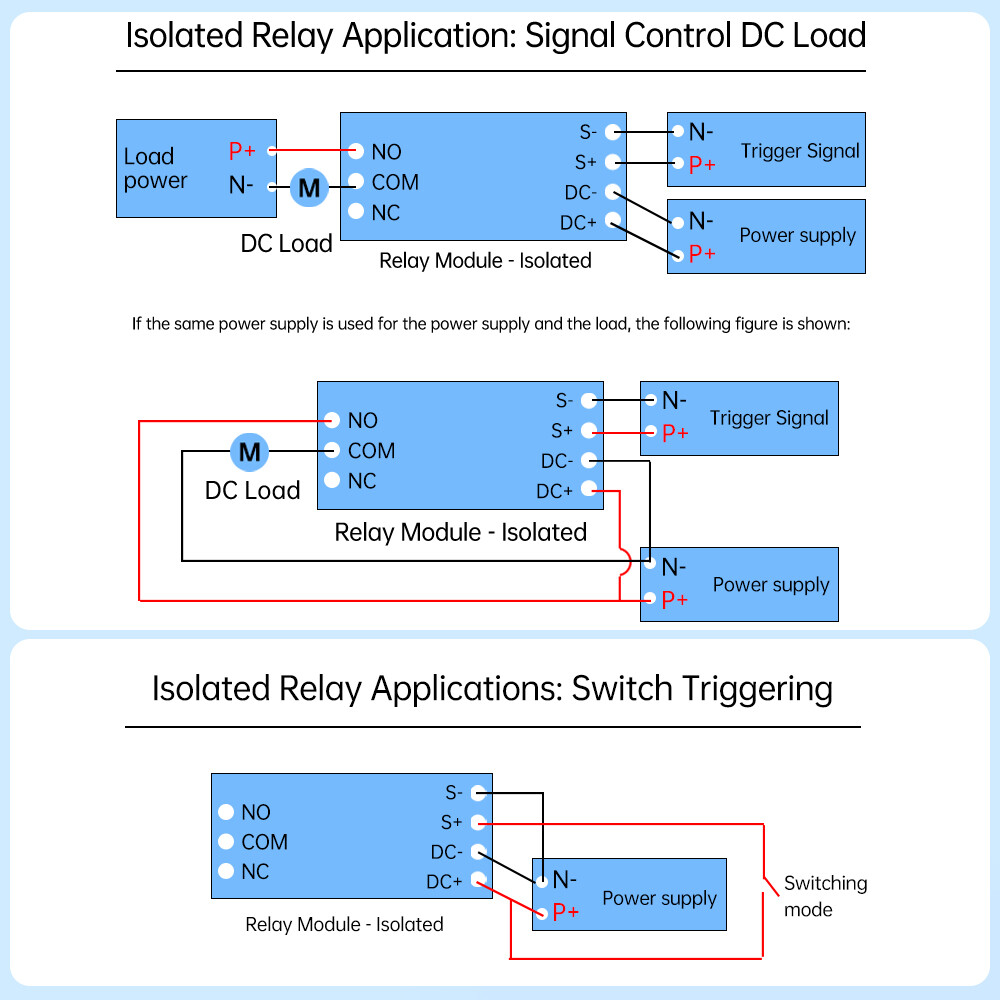 DC 3V 5V 12V 24V Digital LED Timer Delay Relay Start Switch Time Relay Module