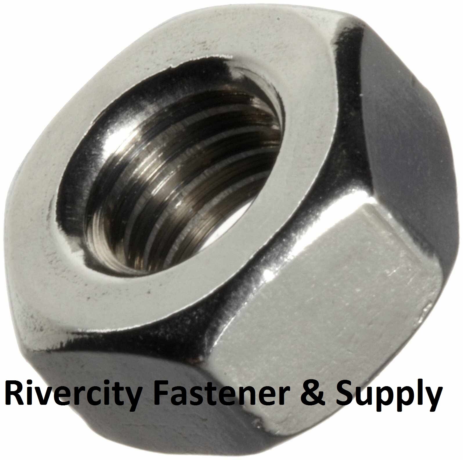 (10) M8-1.25 Metric Coarse Thread Hex Nuts Stainless Steel Din 934 M8x1.25 8mm