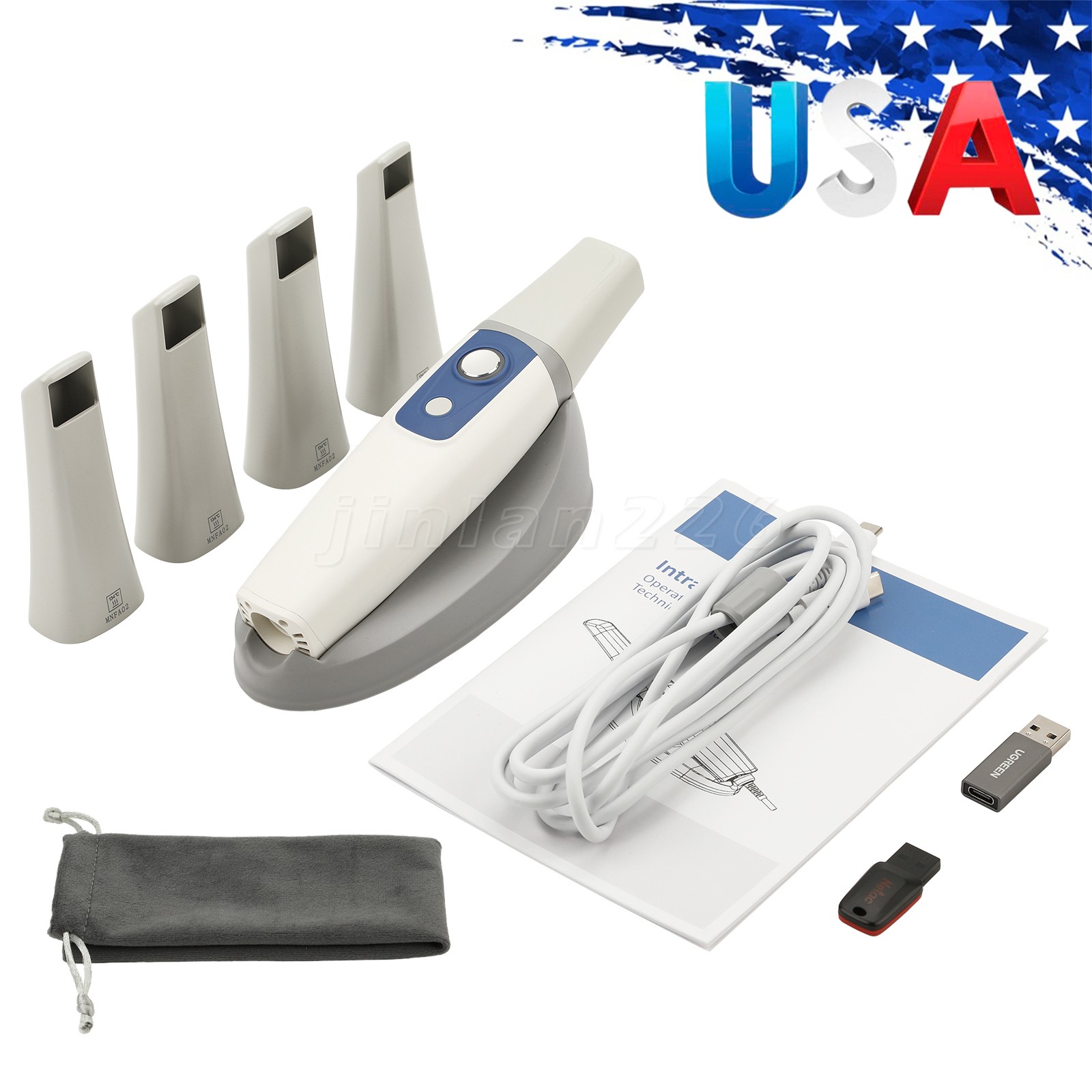 Dental Lab MARATHON-III Micromotor 35K RPM Polisher Grinder Machine Tool & Pedal